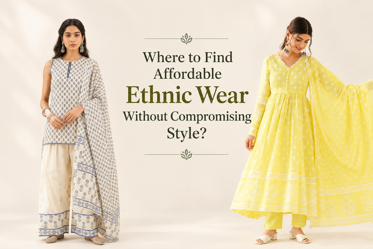 Where to Find Affordable Ethnic Wear Without Compromising Style?
