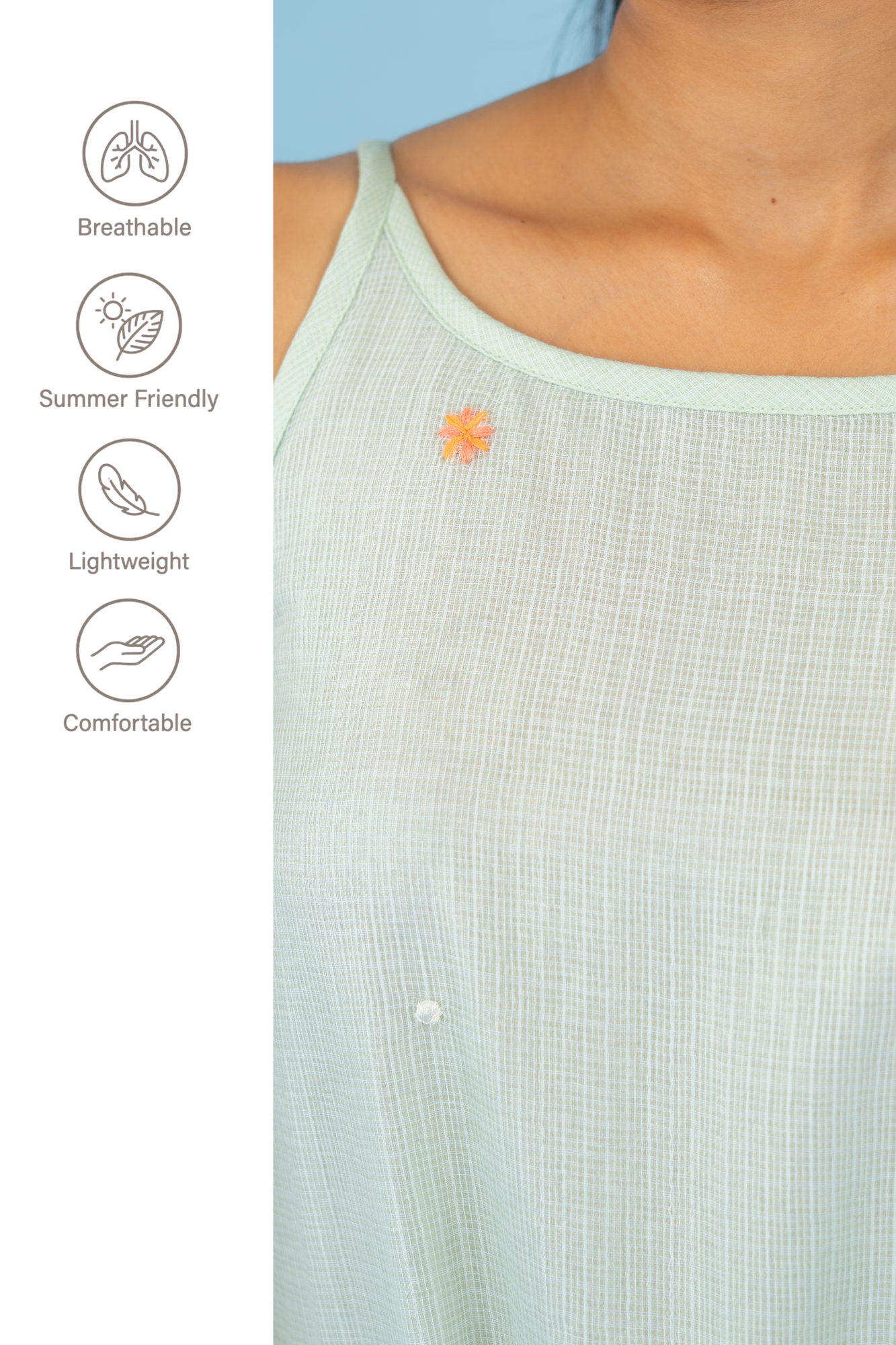 MINT GREEN PISTA DRESS