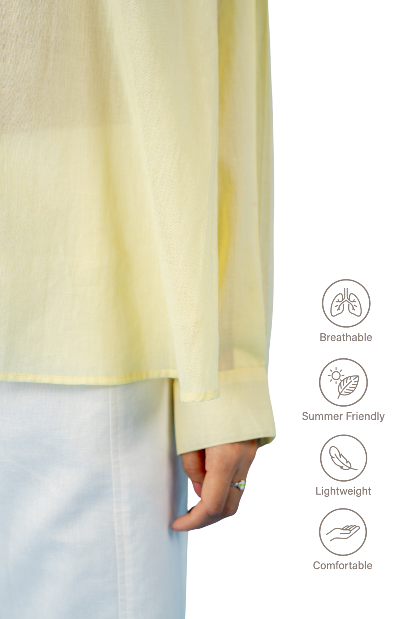 BUTTER YELLOW PINEAPPLE SHIRT