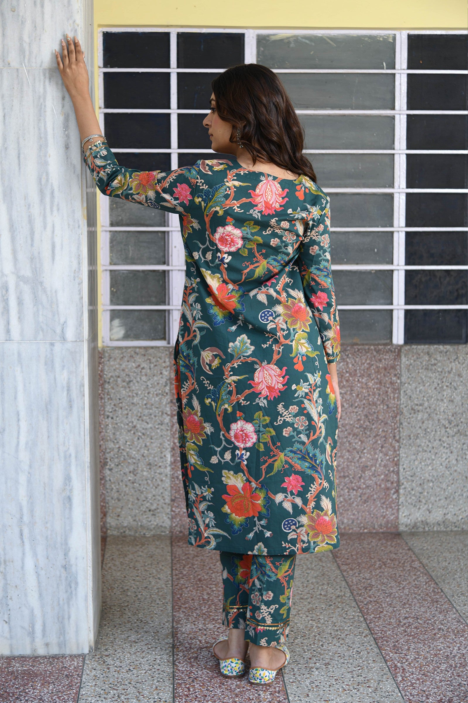 HARITHA KURTA -PANT SET OF 3