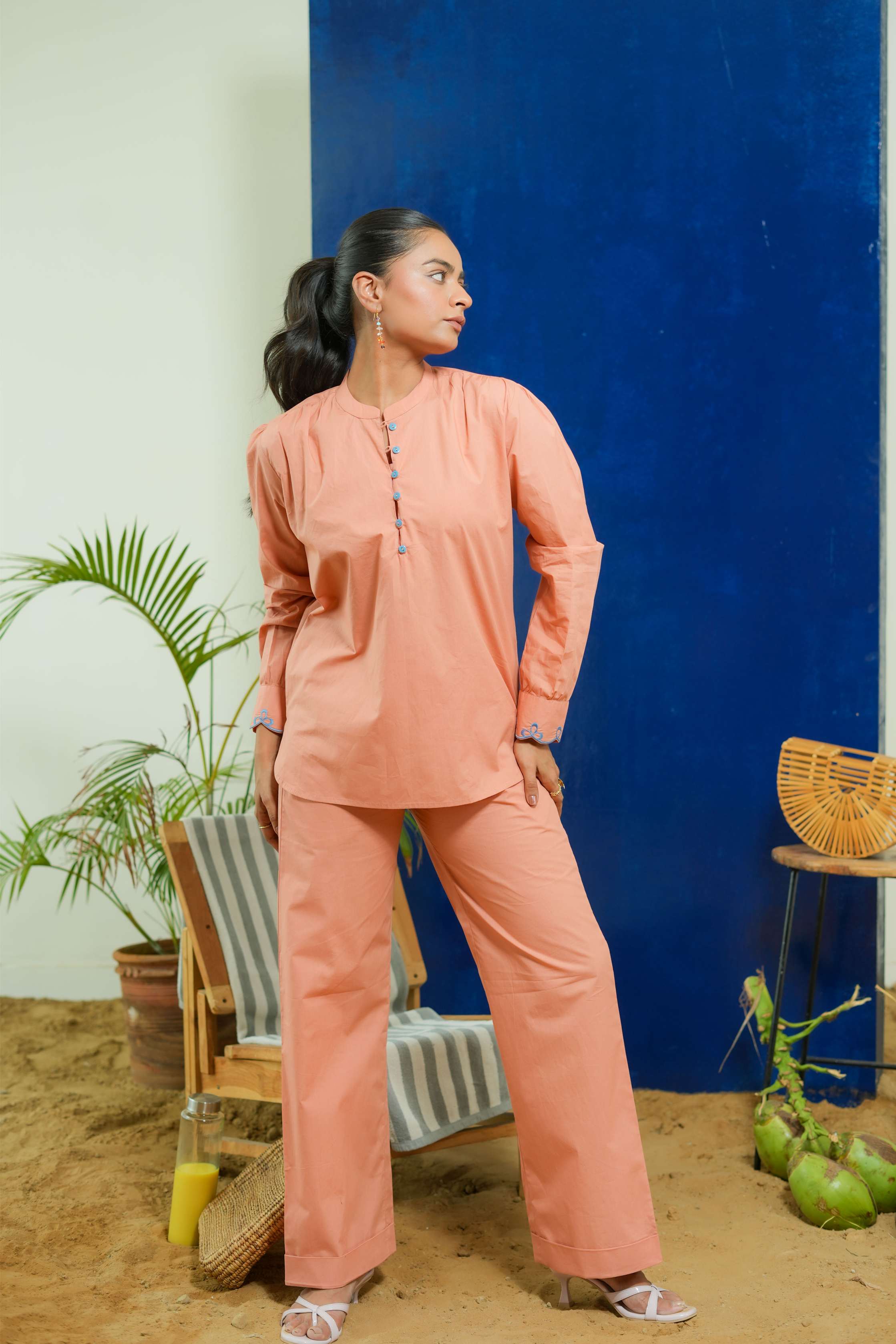SALMON CLASSIC CO-ORD SET