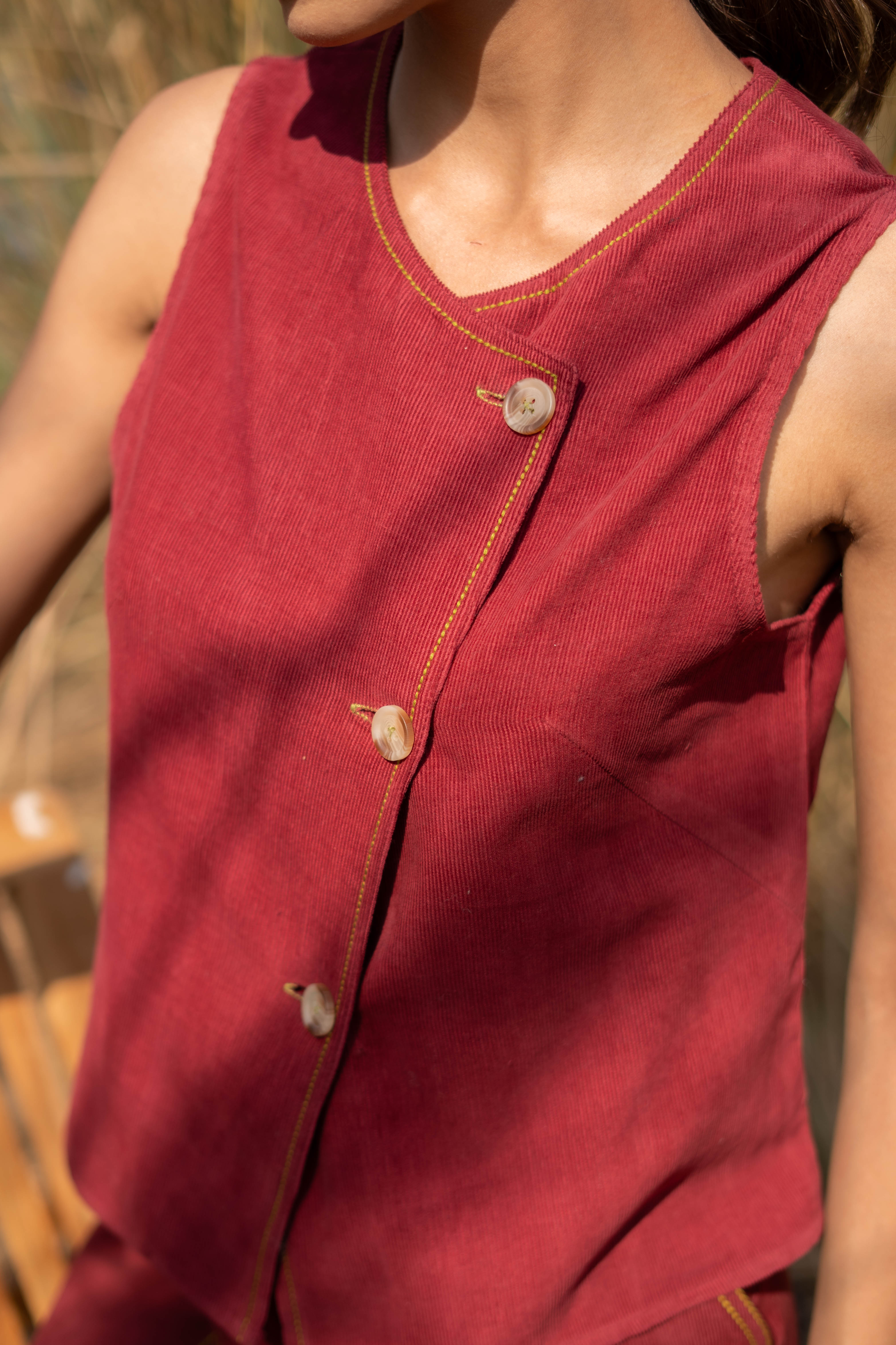 MAROON NEXIS CO-ORD SET OF 2