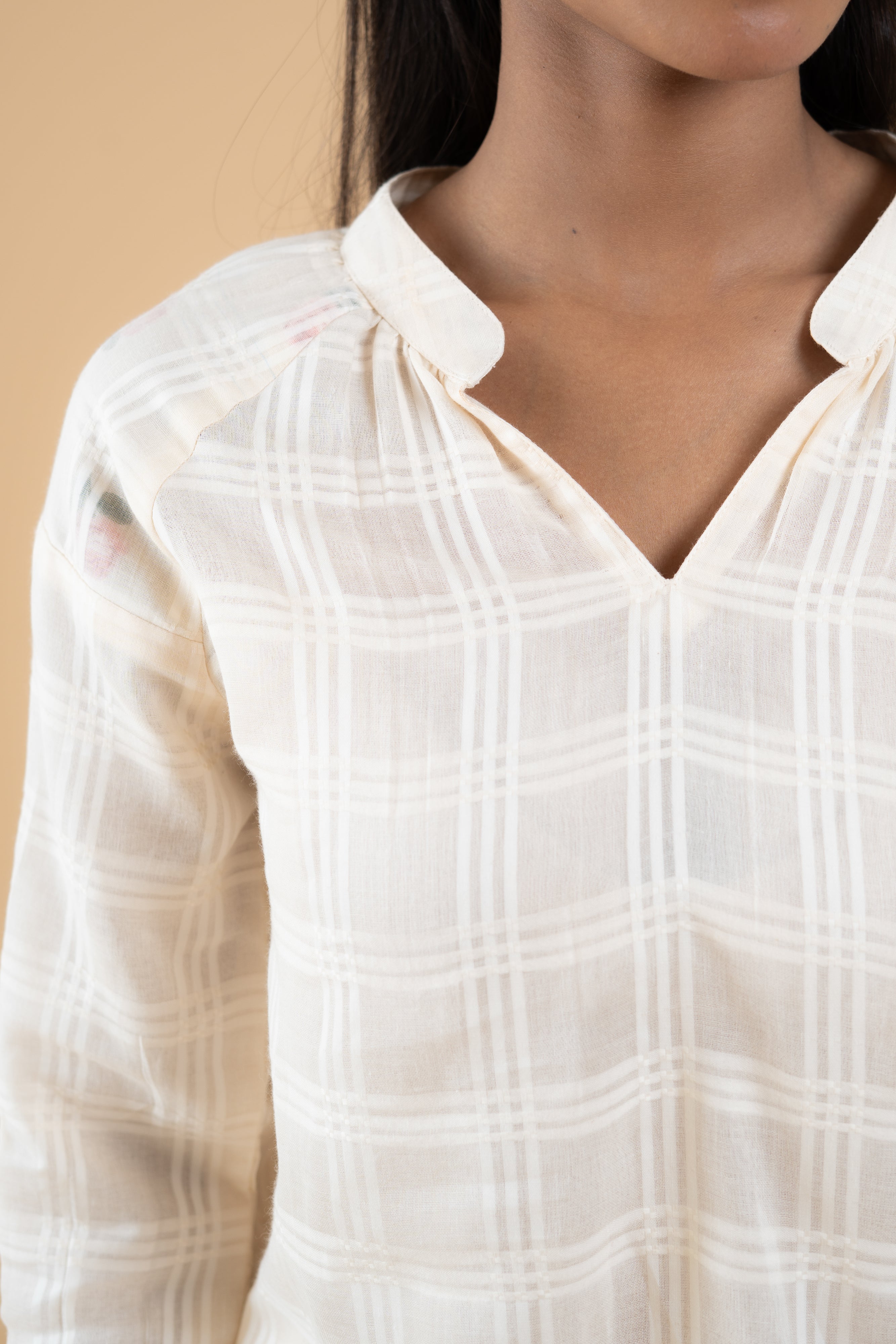 OFF WHITE SHEEN SHIRT