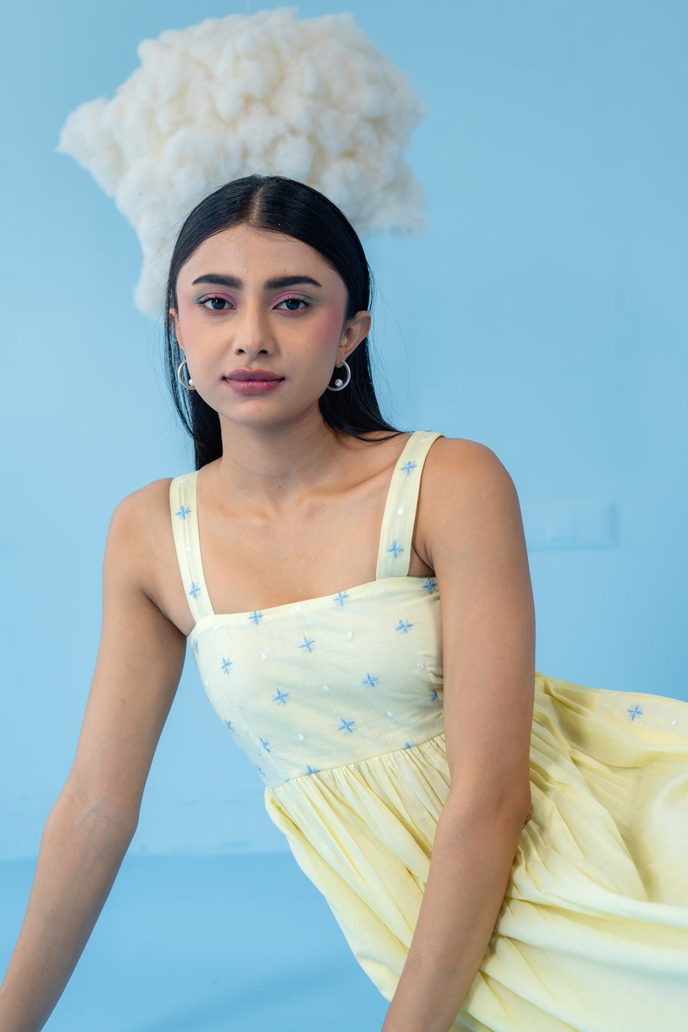 BUTTER YELLOW LEMON DRESS