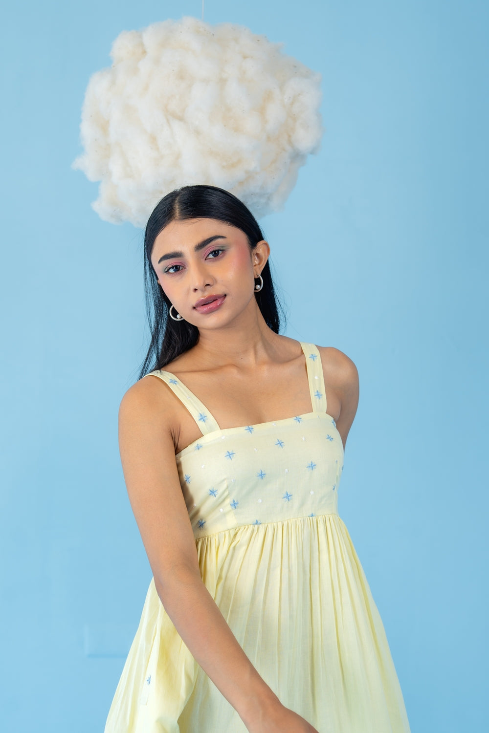 BUTTER YELLOW LEMON DRESS
