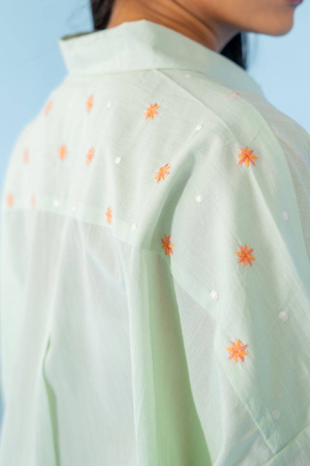 MINT GREEN KUNAFA SHIRT