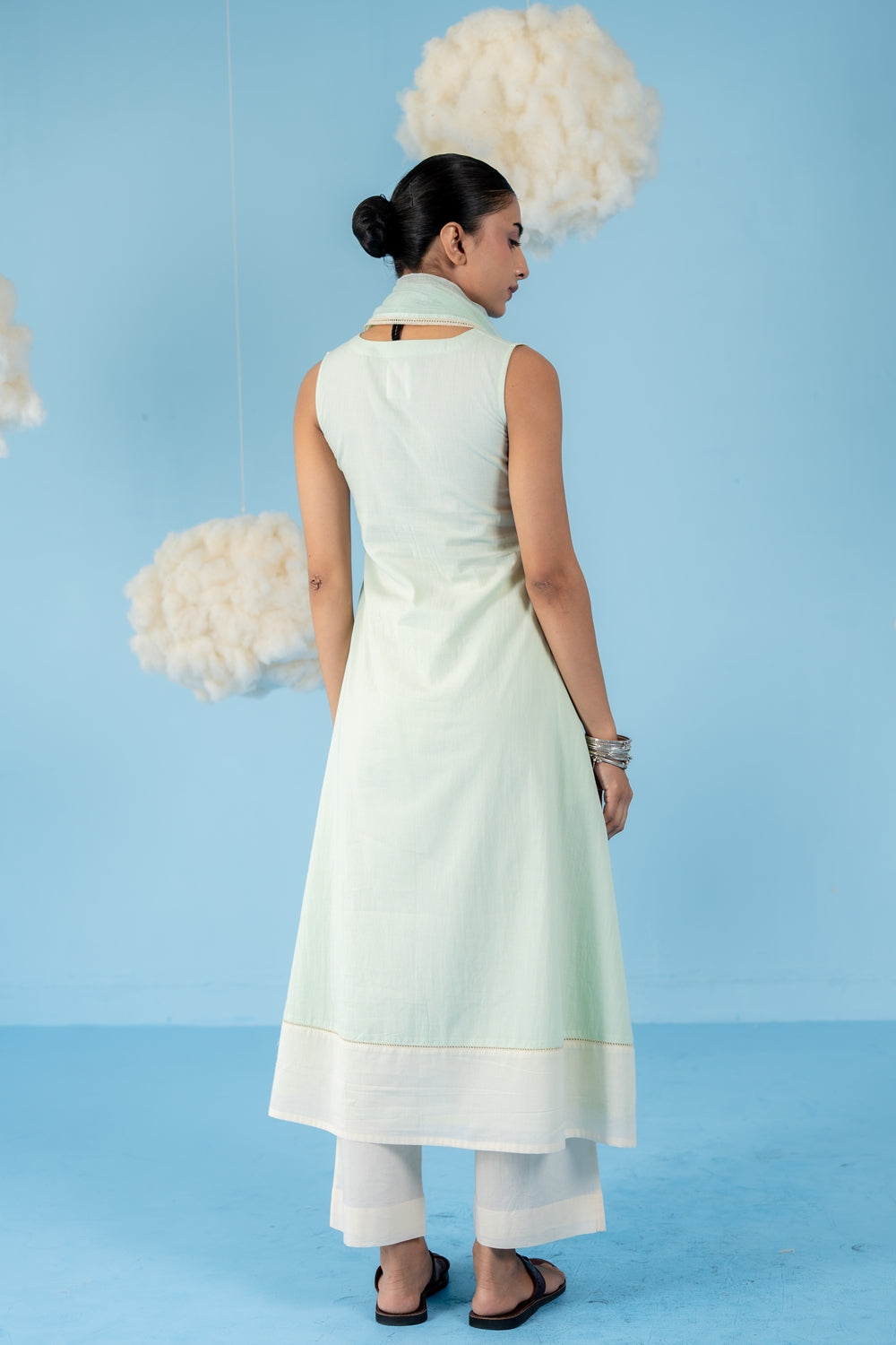 MINT GREEN KIWI KURTA SET OF 3