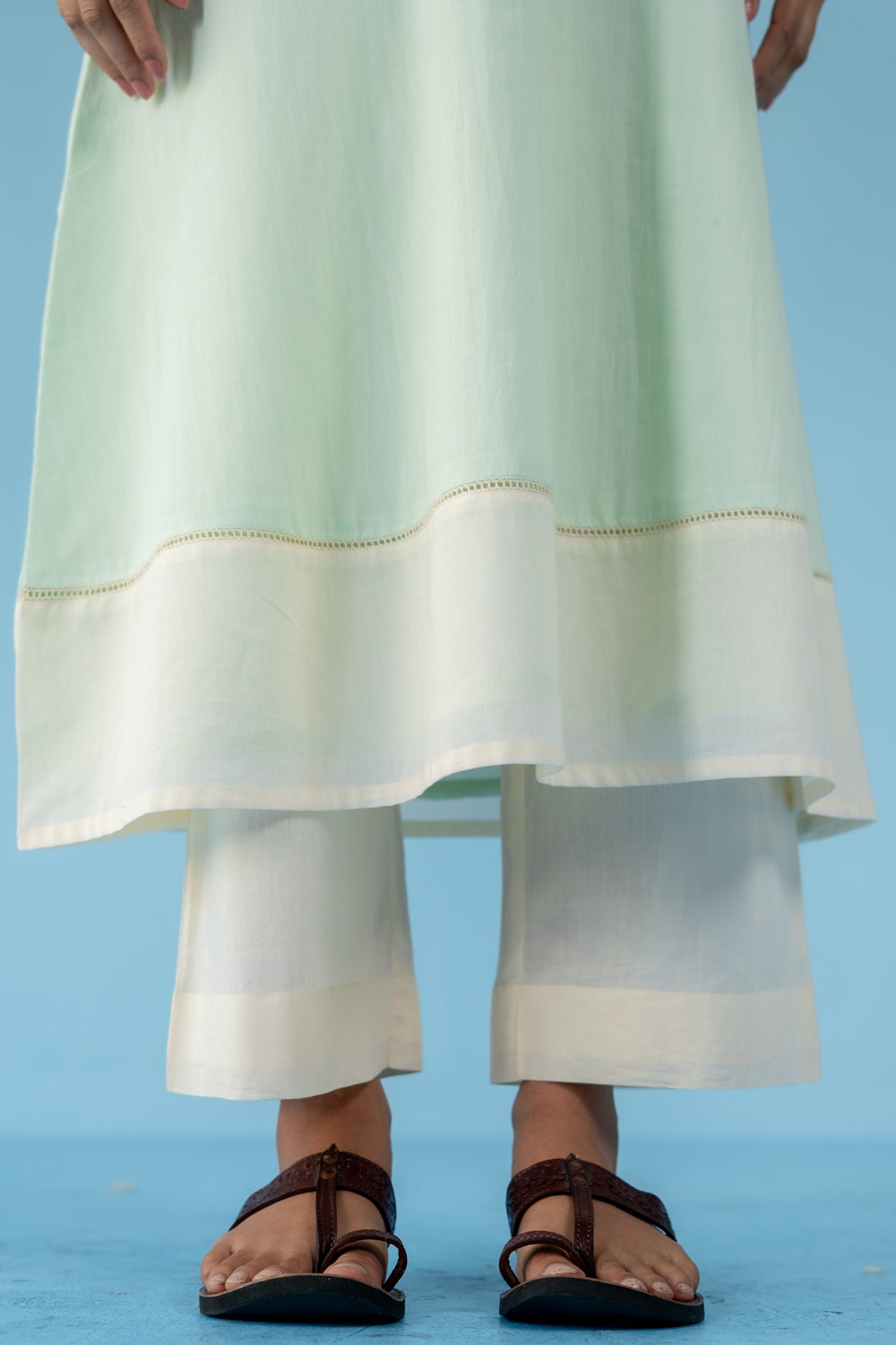 MINT GREEN KIWI KURTA SET OF 3