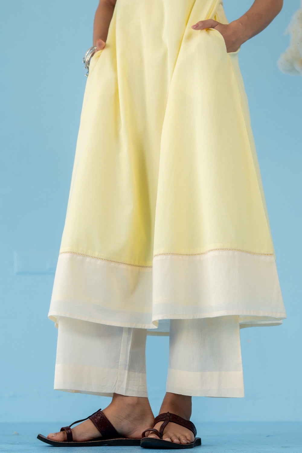 BUTTER YELLOW HONEY KURTA SET OF 3