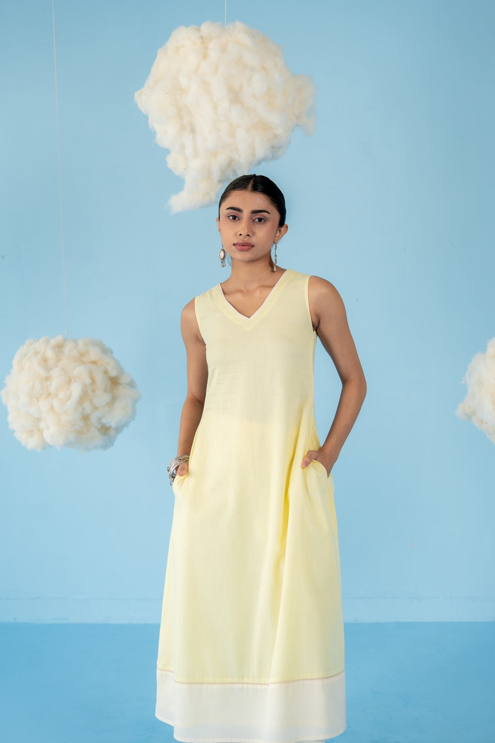 BUTTER YELLOW HONEY KURTA SET OF 3