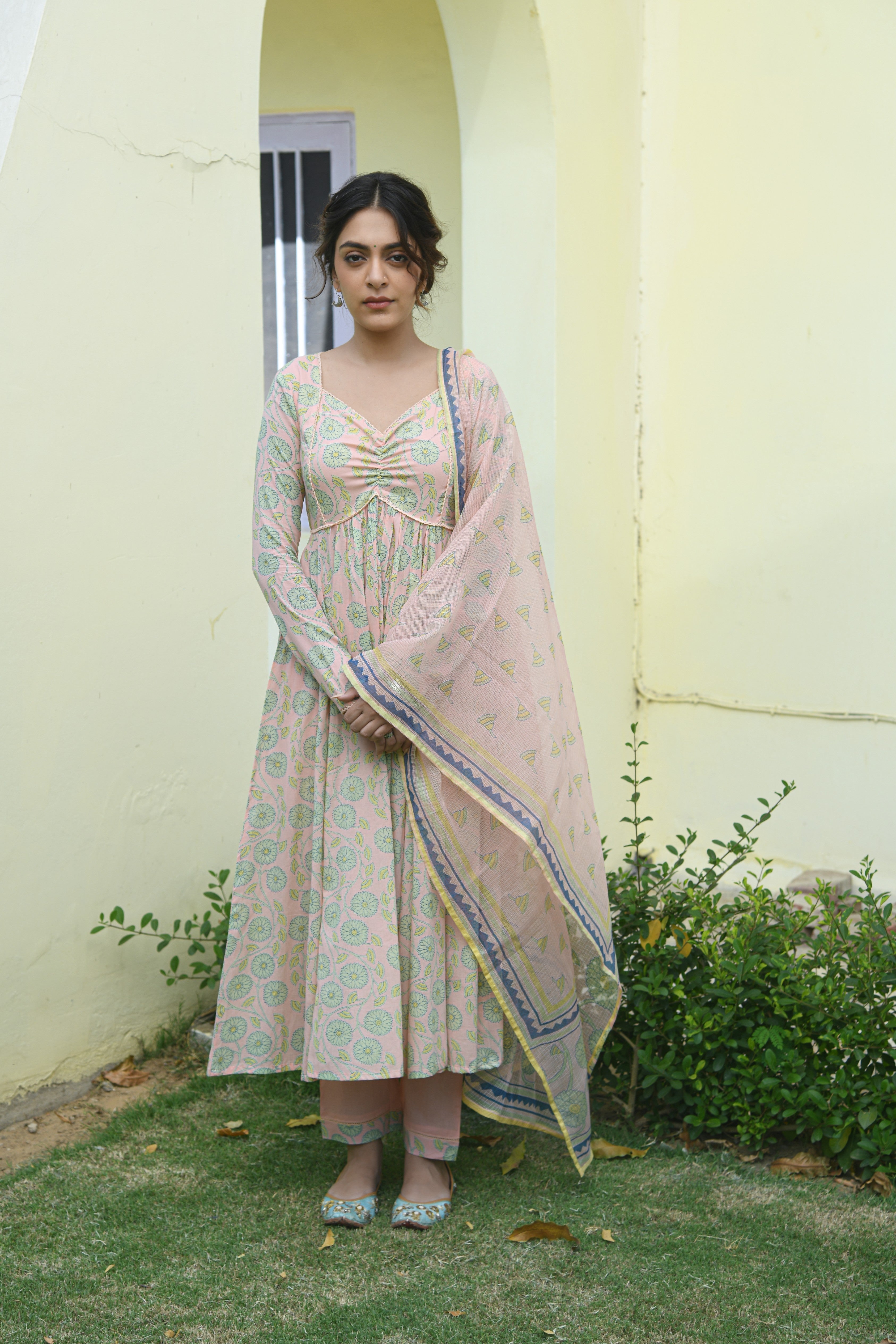 GUDHAL  ANARAKALI SET OF 3