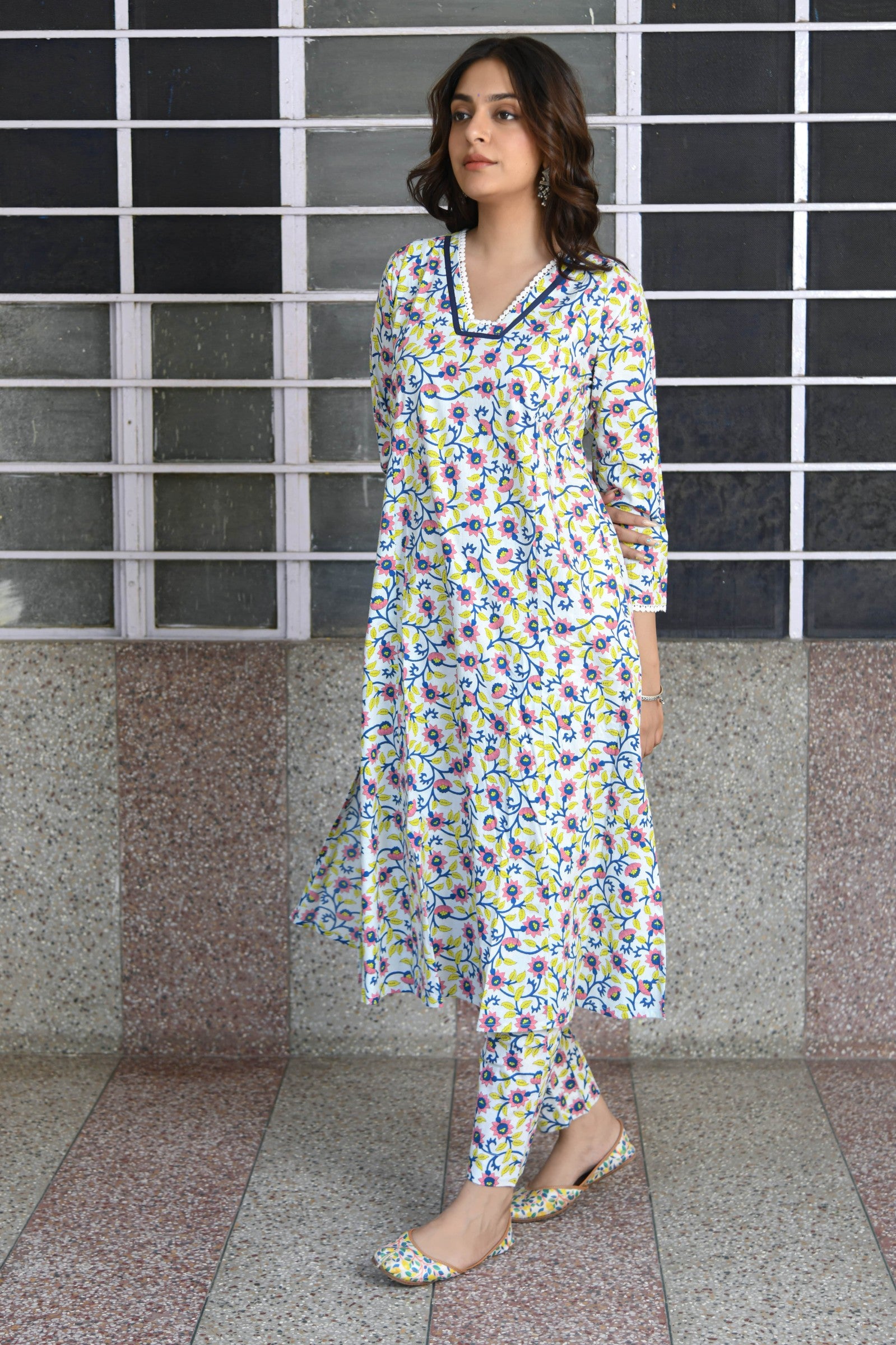 BLOOM KURTA-PANT SET OF 3