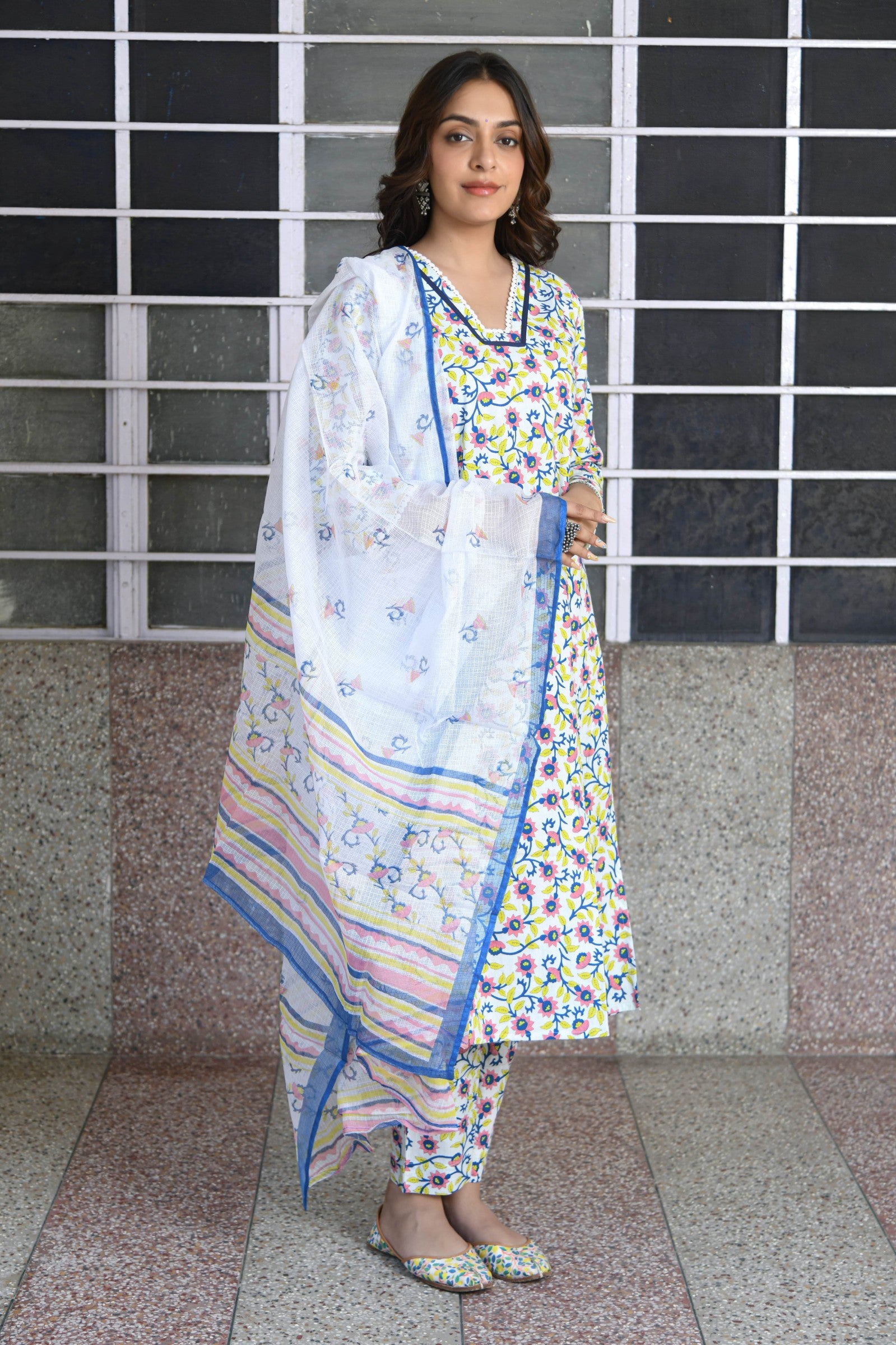 BLOOM KURTA-PANT SET OF 3