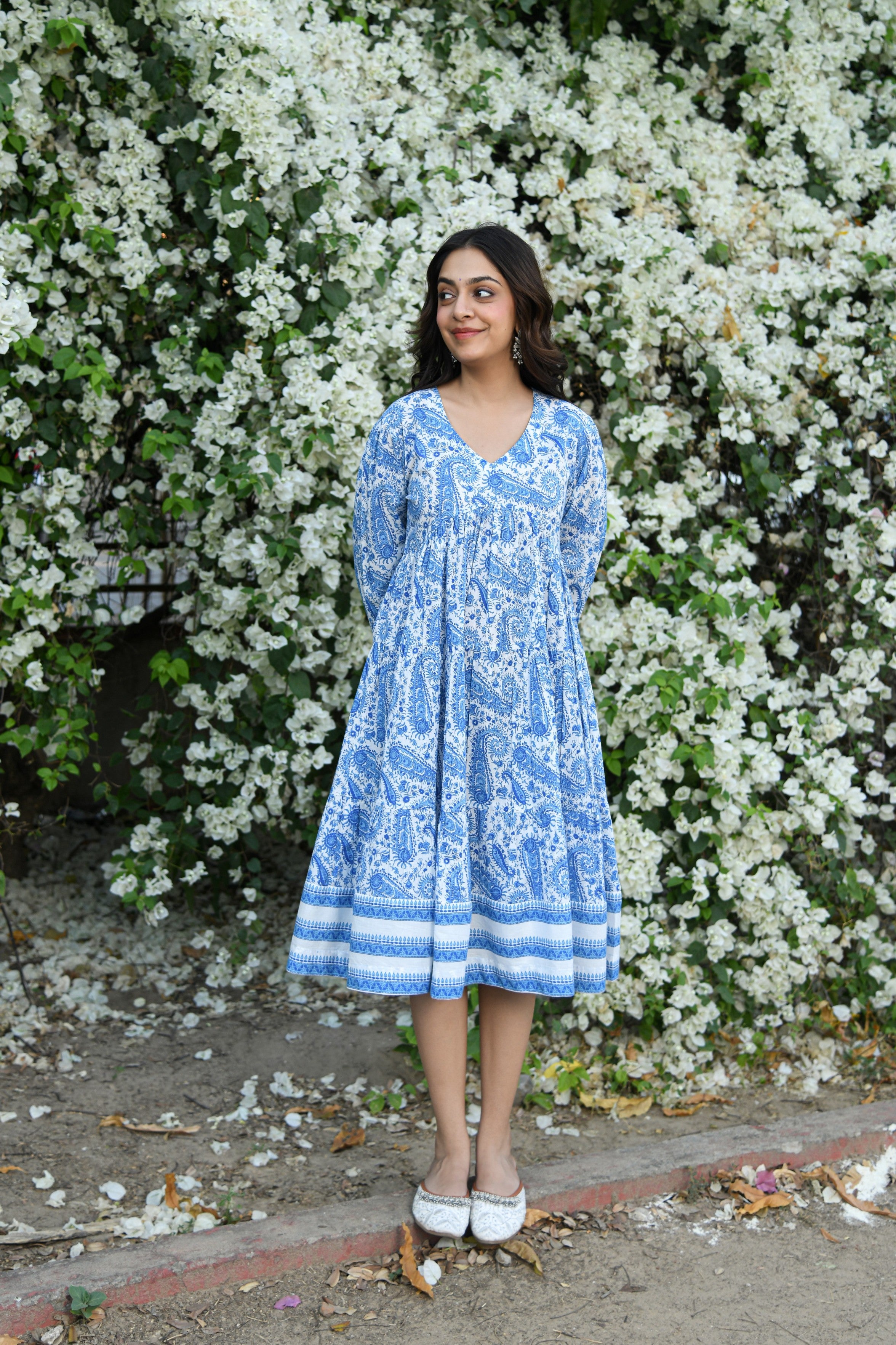 NARGIS A-LINE DRESS