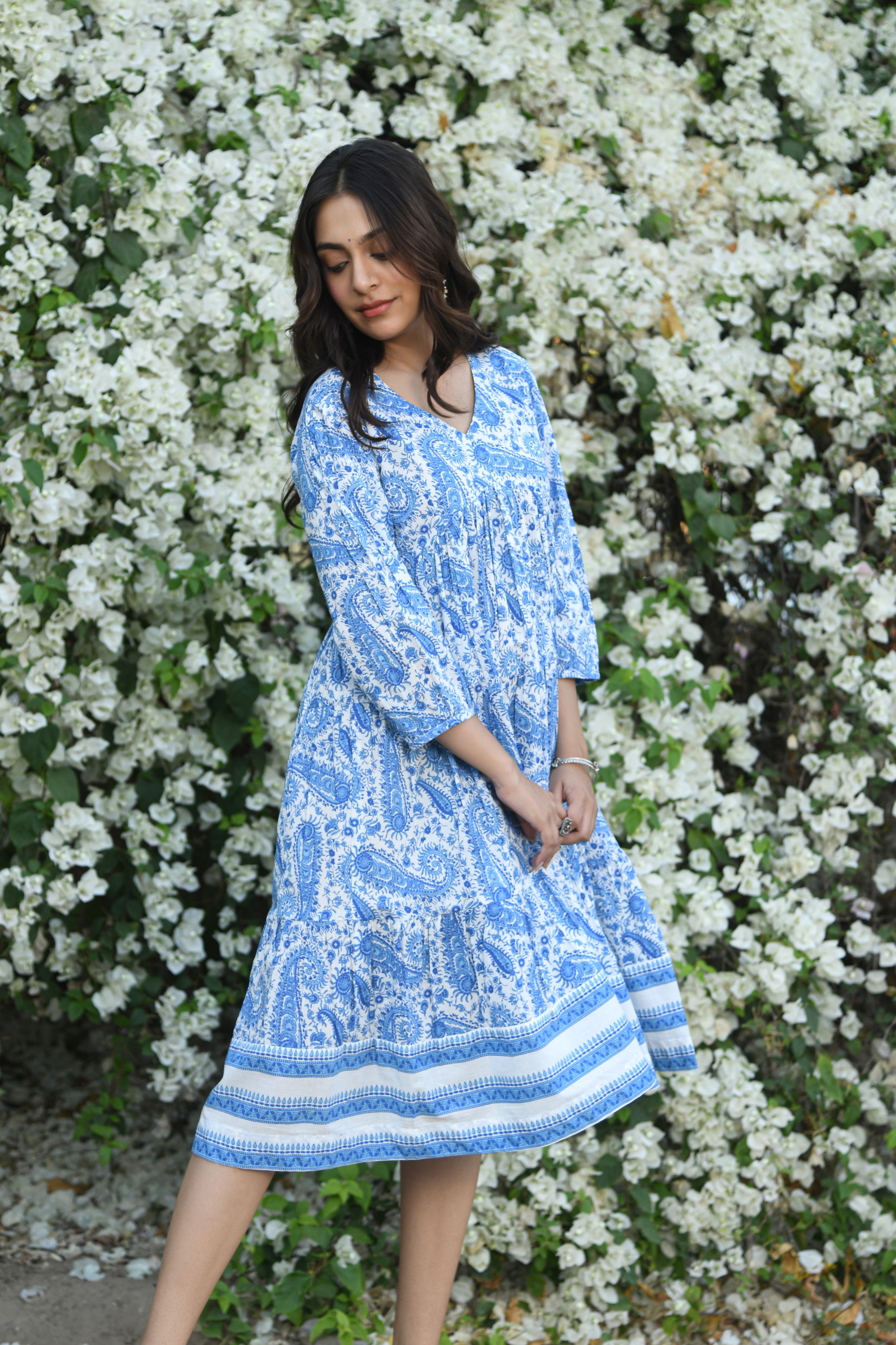 NARGIS A-LINE DRESS