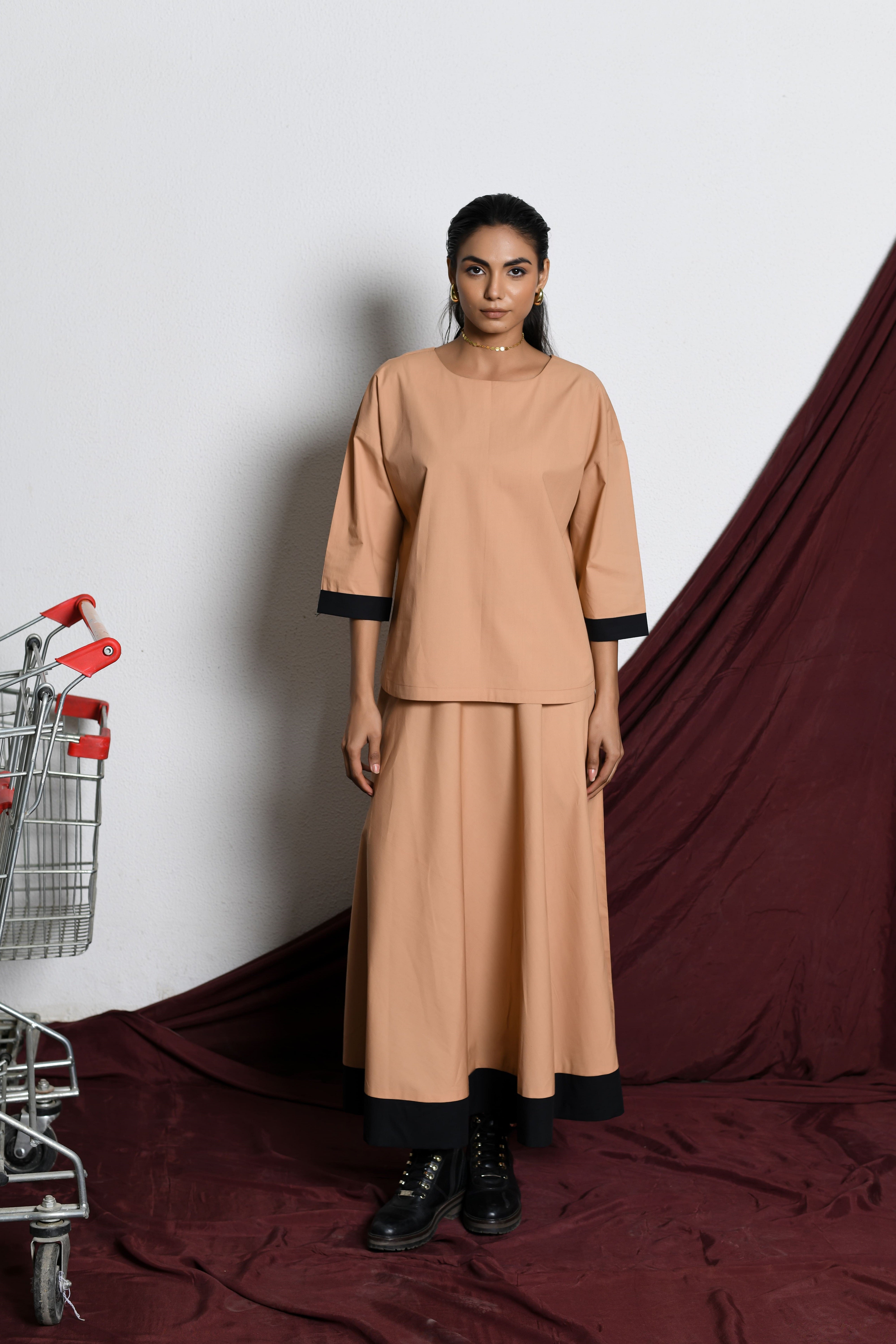 BRIGE A-LINE SKIRT