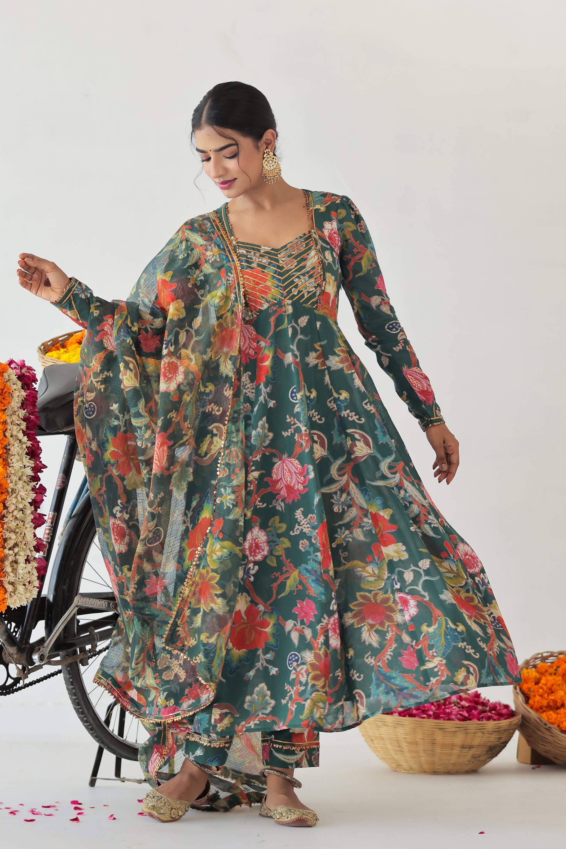 Haritha Anarkali Set