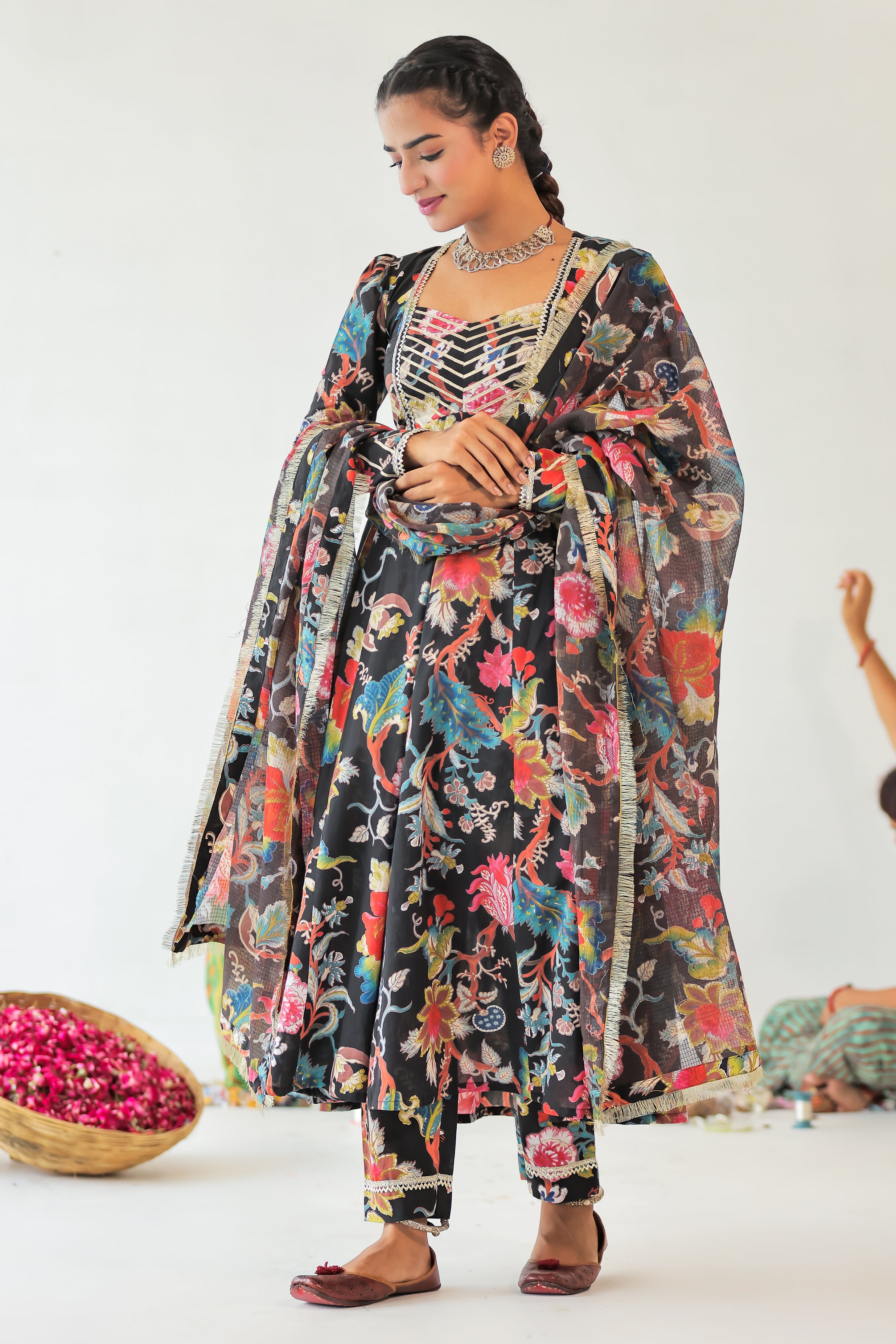 Kalindhi Anarkali Set
