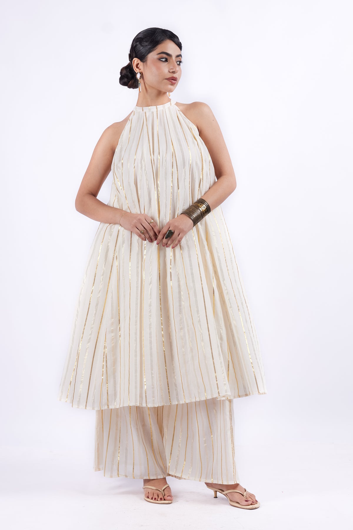 DASTAAN WHITE CO-ORD SET OF 2