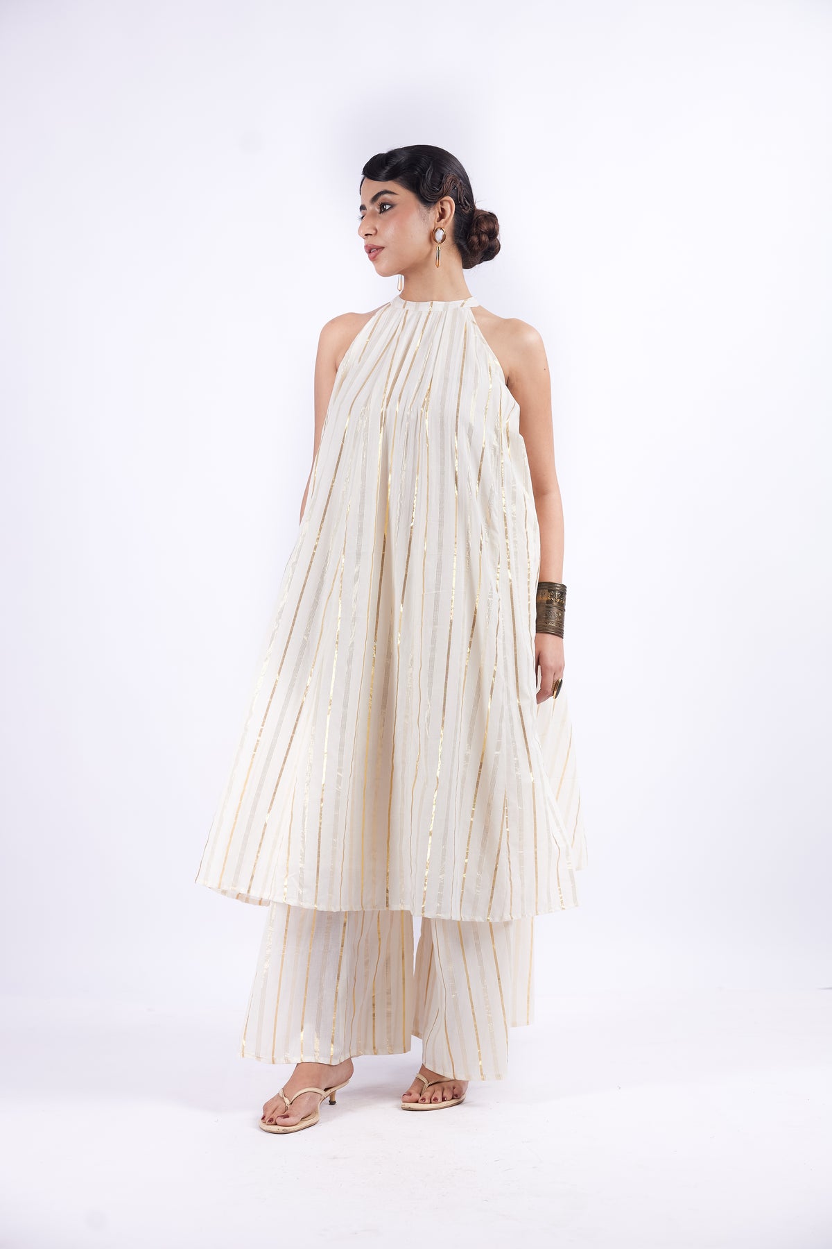 DASTAAN WHITE CO-ORD SET OF 2