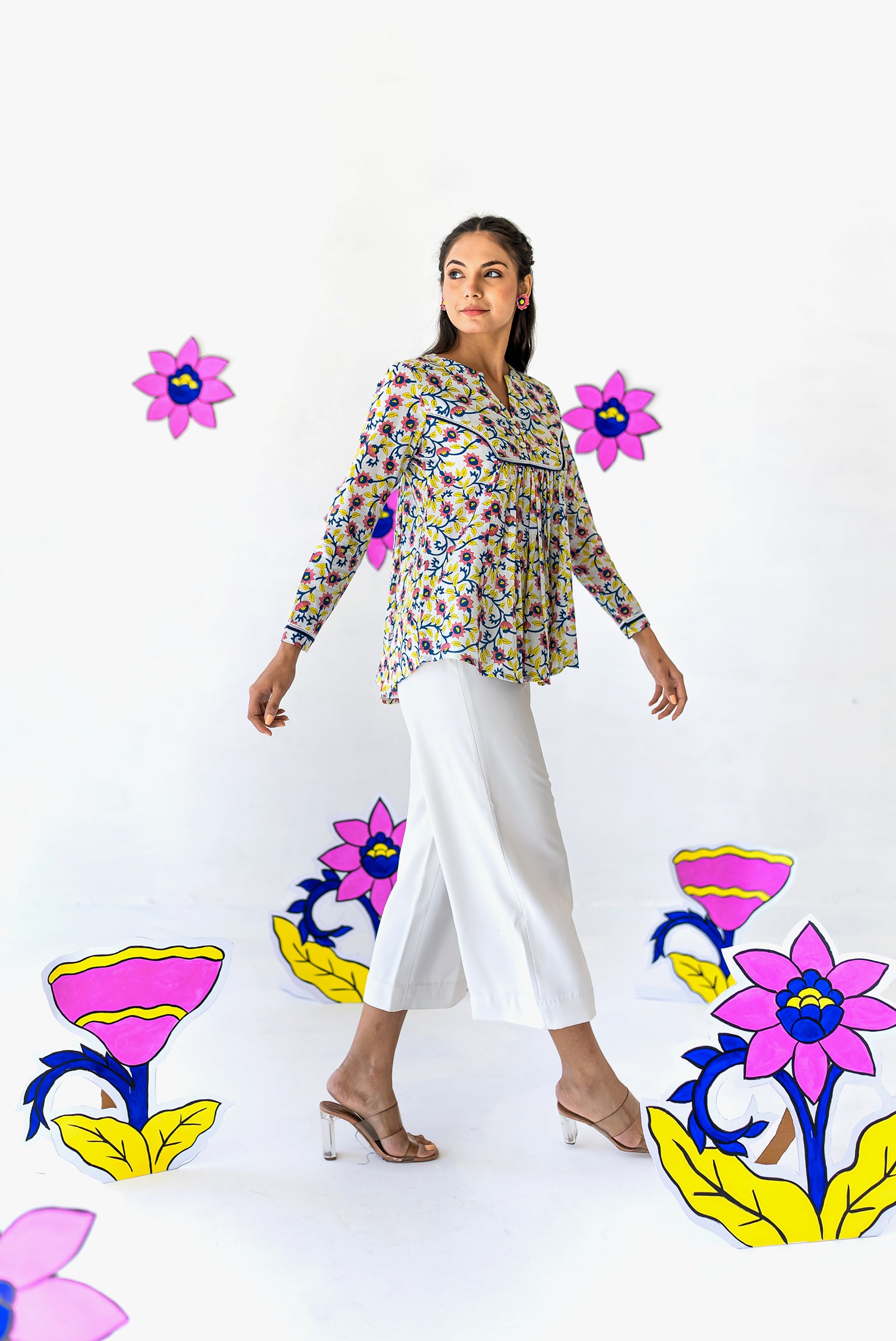 Bloom Printed Top
