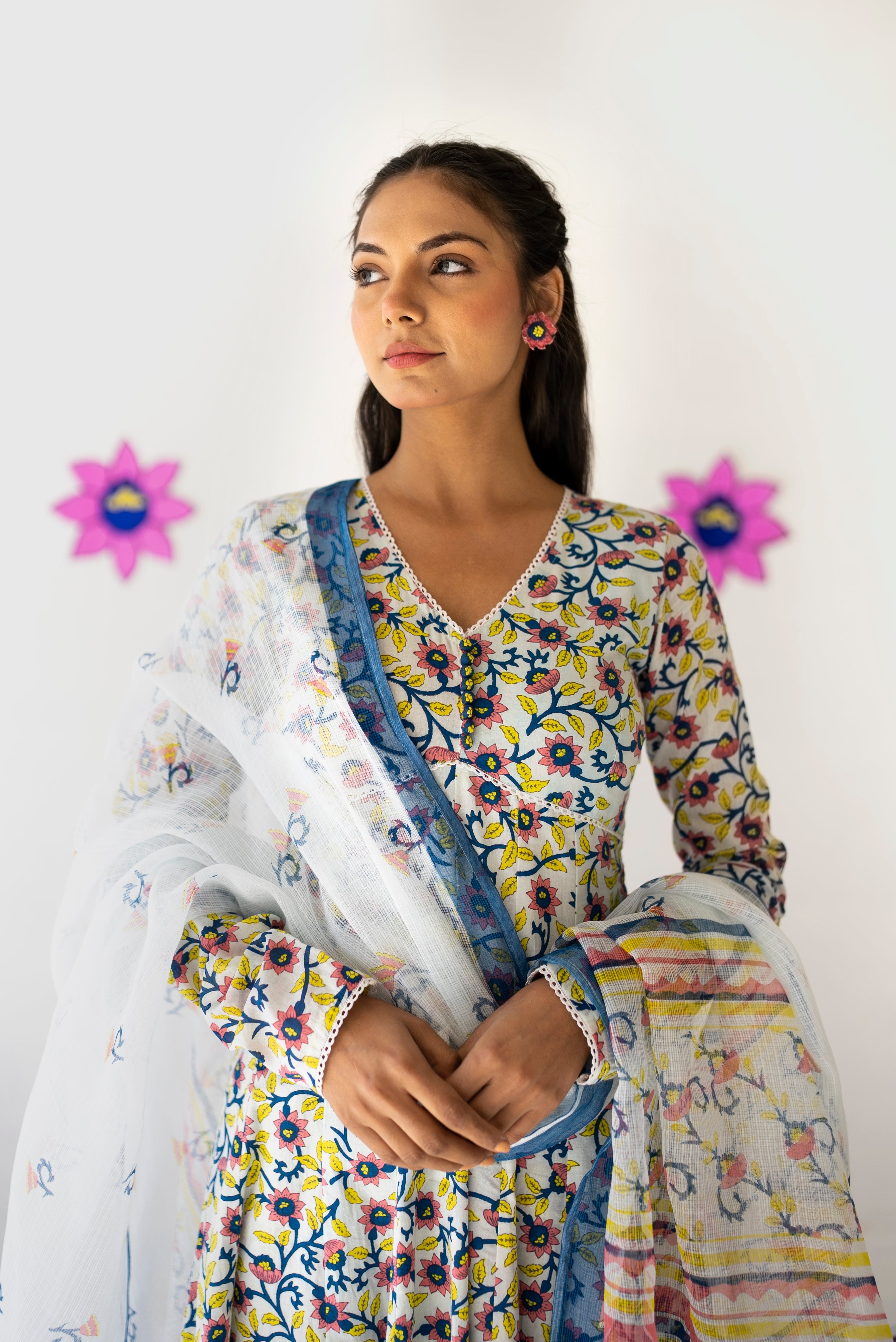 Bloom Anarkali Set