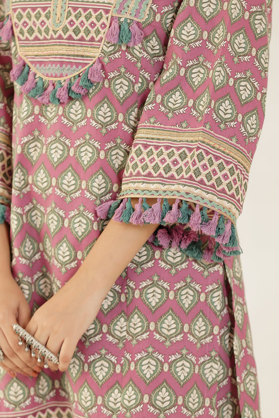 JHALKAARI KURTA SET
