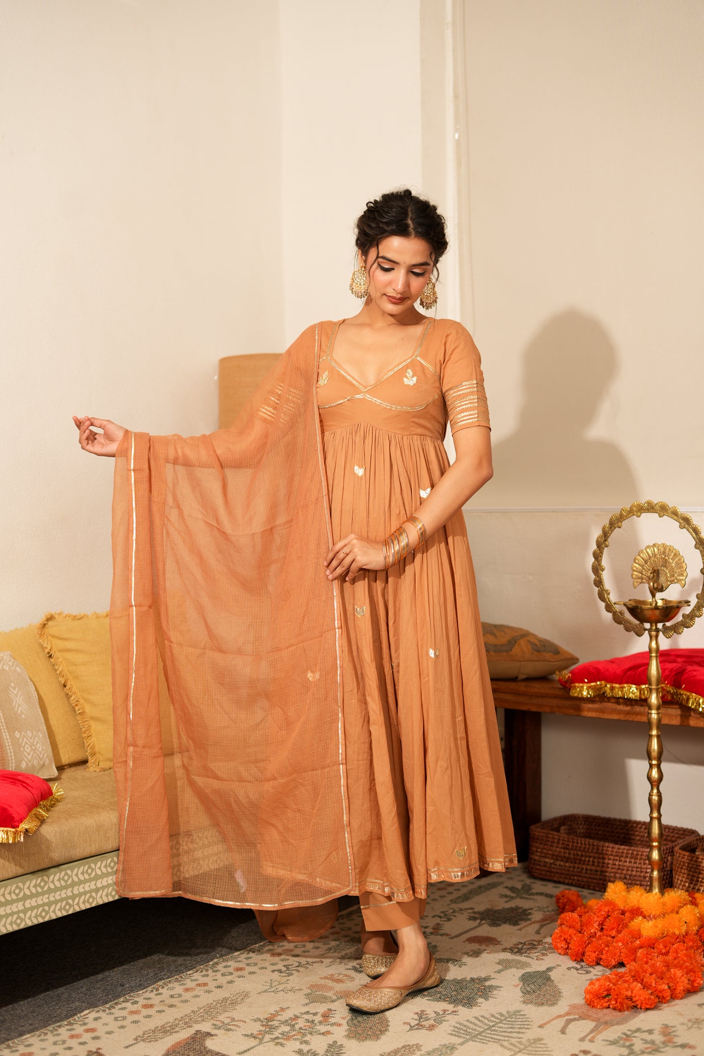 MOCHA AANGI ANARKALI SET OF 3