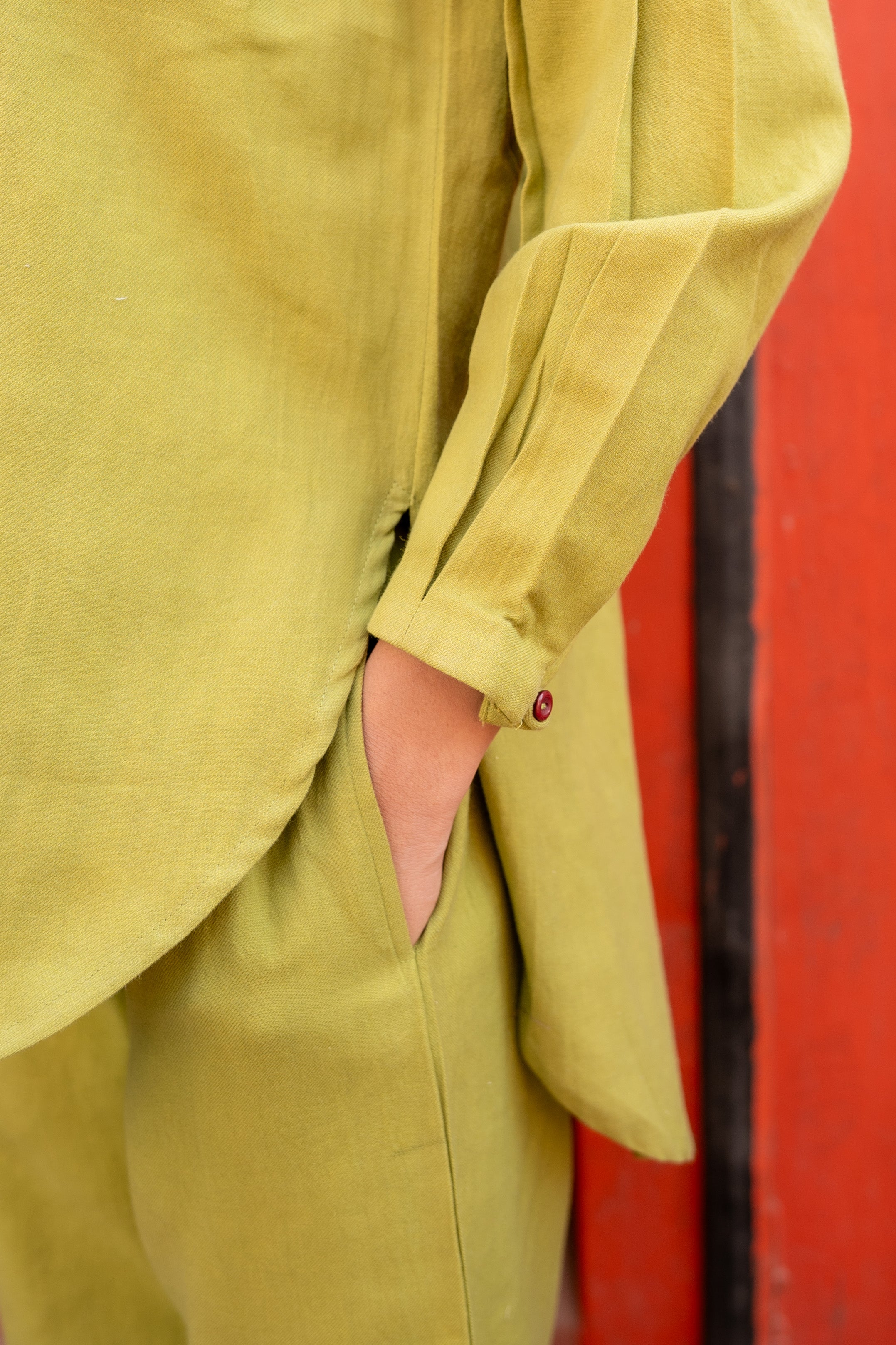 OLIVE NIVRA CO-ORD SET OF 2