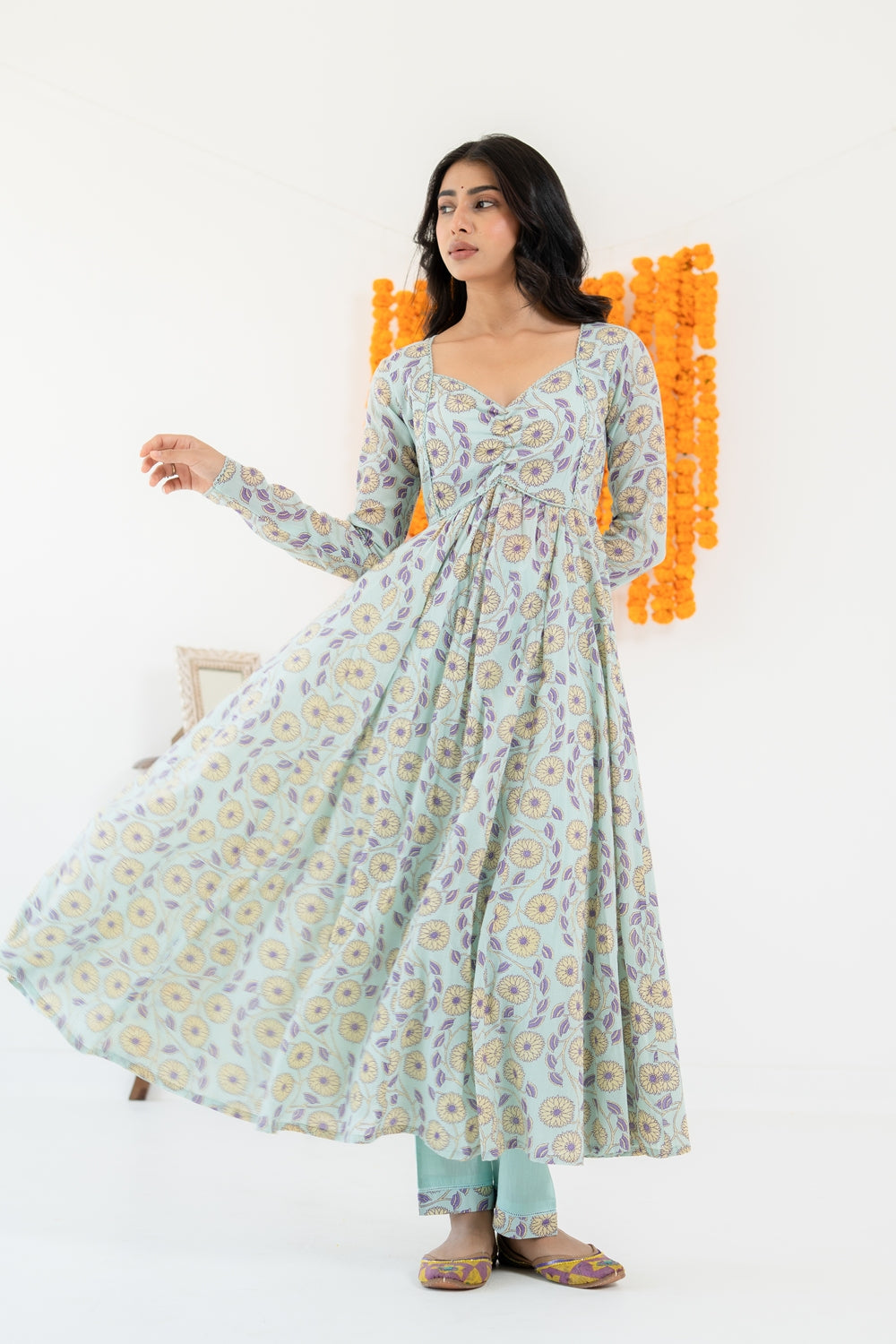 CHUI MUI  ANARKALI SET OF 3