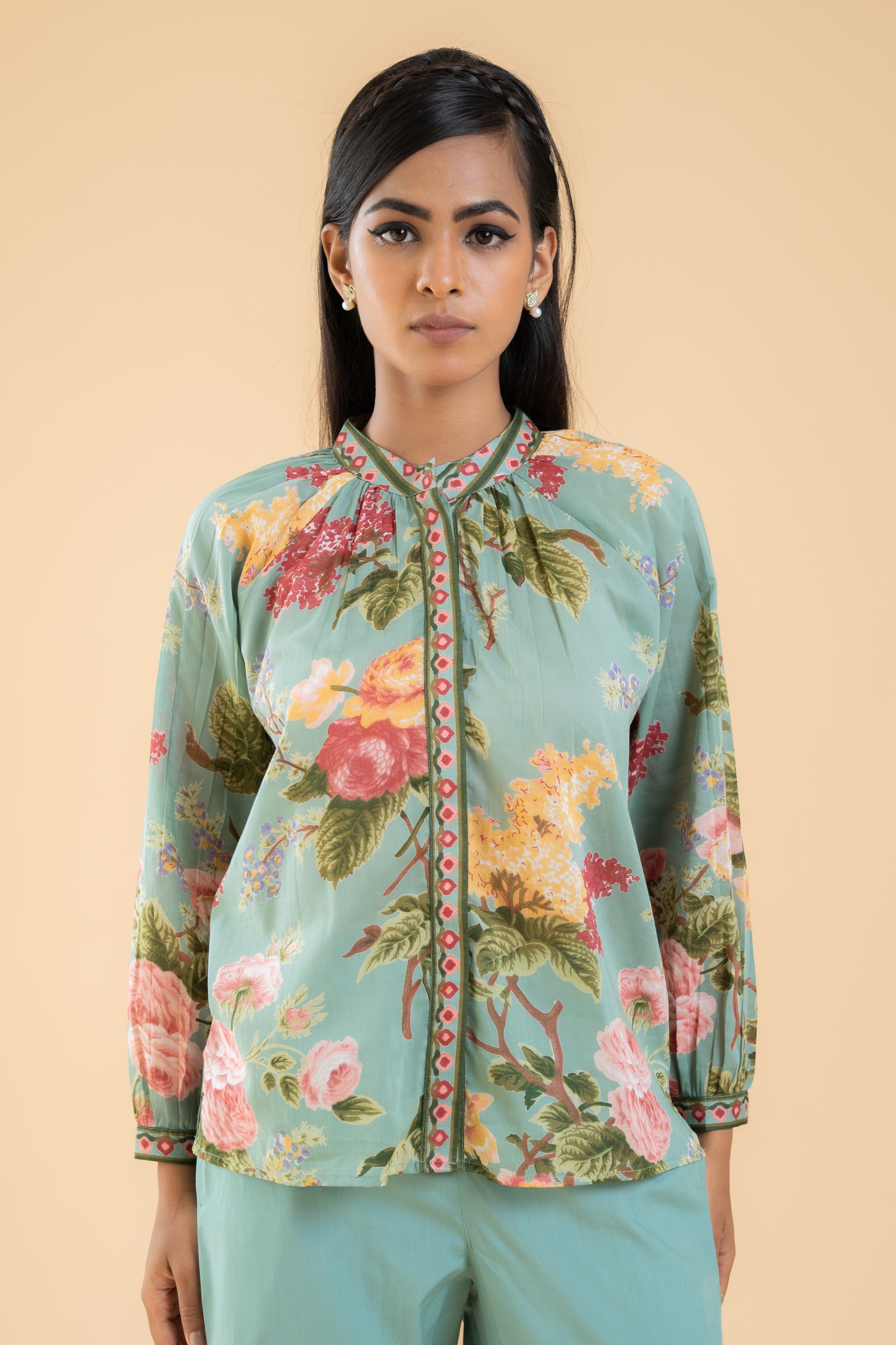 SAGE GREEN ANURA  SHIRT