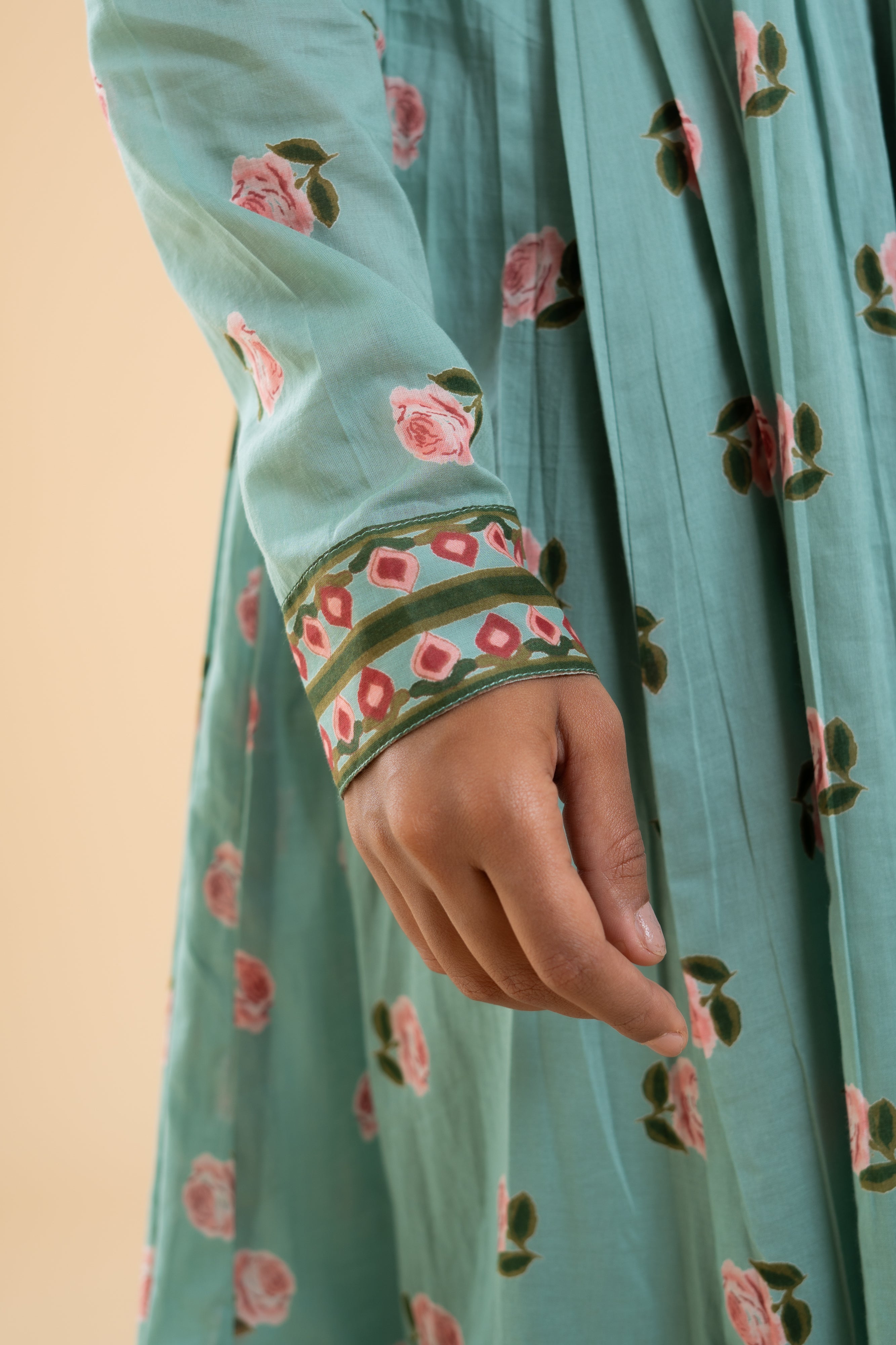 SAGE GREEN RASHIKA  ANARKALI SET OF 3