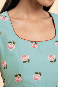 SAGE GREEN RASHIKA  ANARKALI SET OF 3