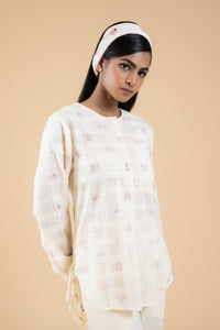 OFF WHITE GULBAGH CO-ORD SET SET OF 2