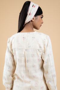 OFF WHITE GULBAGH CO-ORD SET SET OF 2