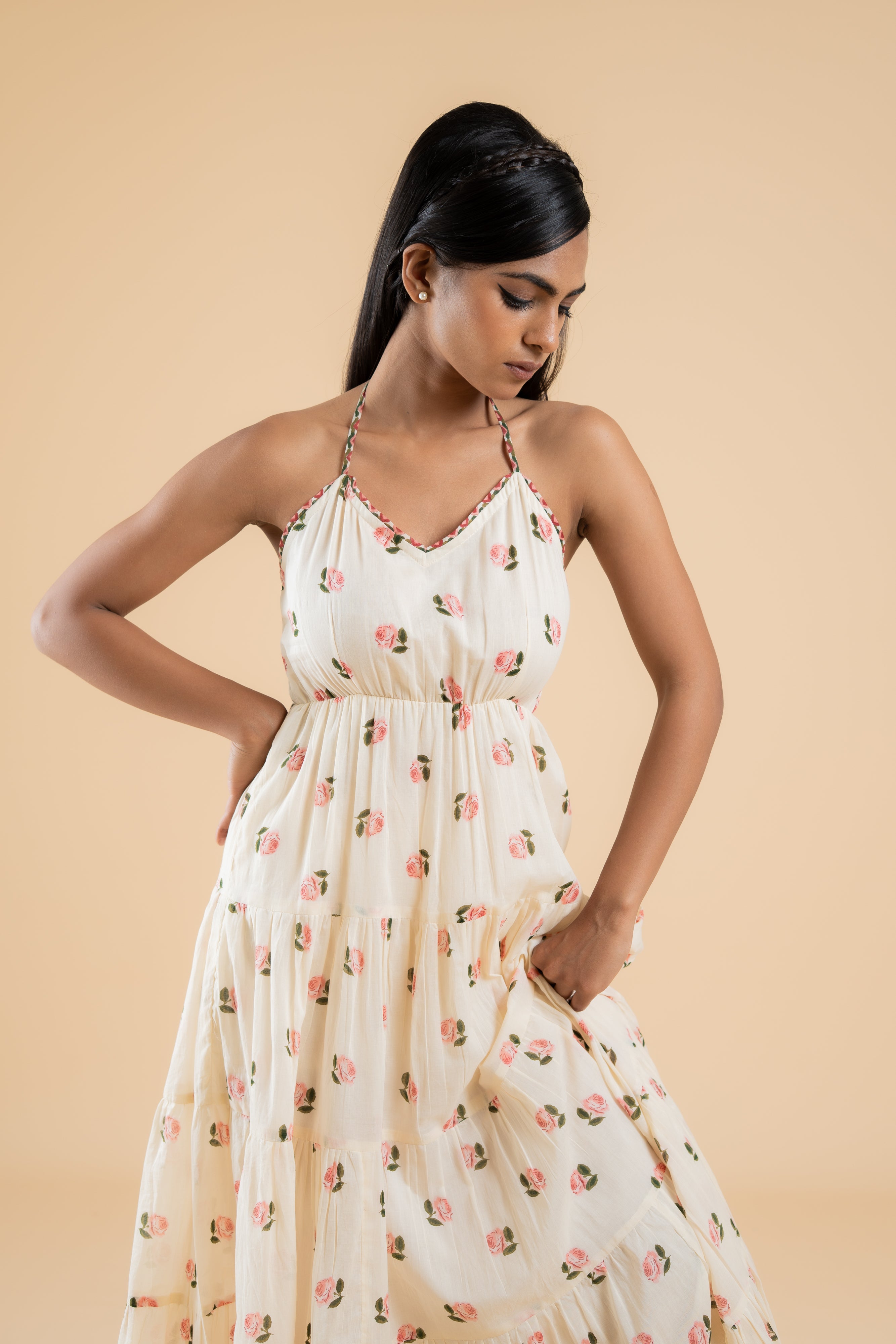 OFF WHITE  IRA DRESS