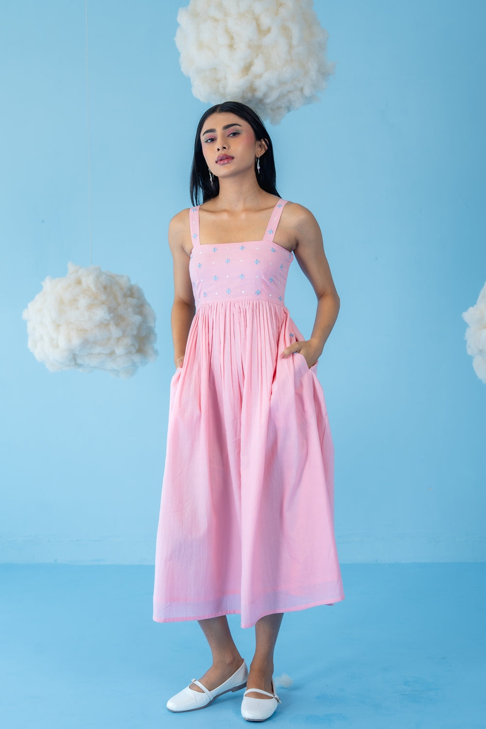 BABY PINK  BLUSH DRESS