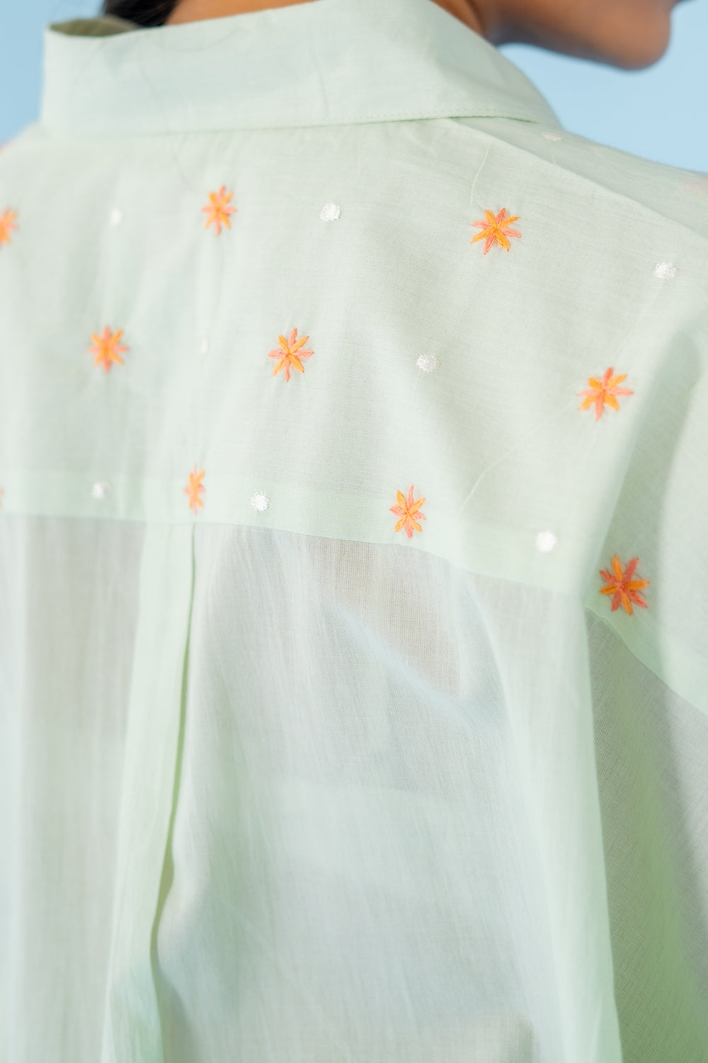 MINT GREEN KUNAFA SHIRT