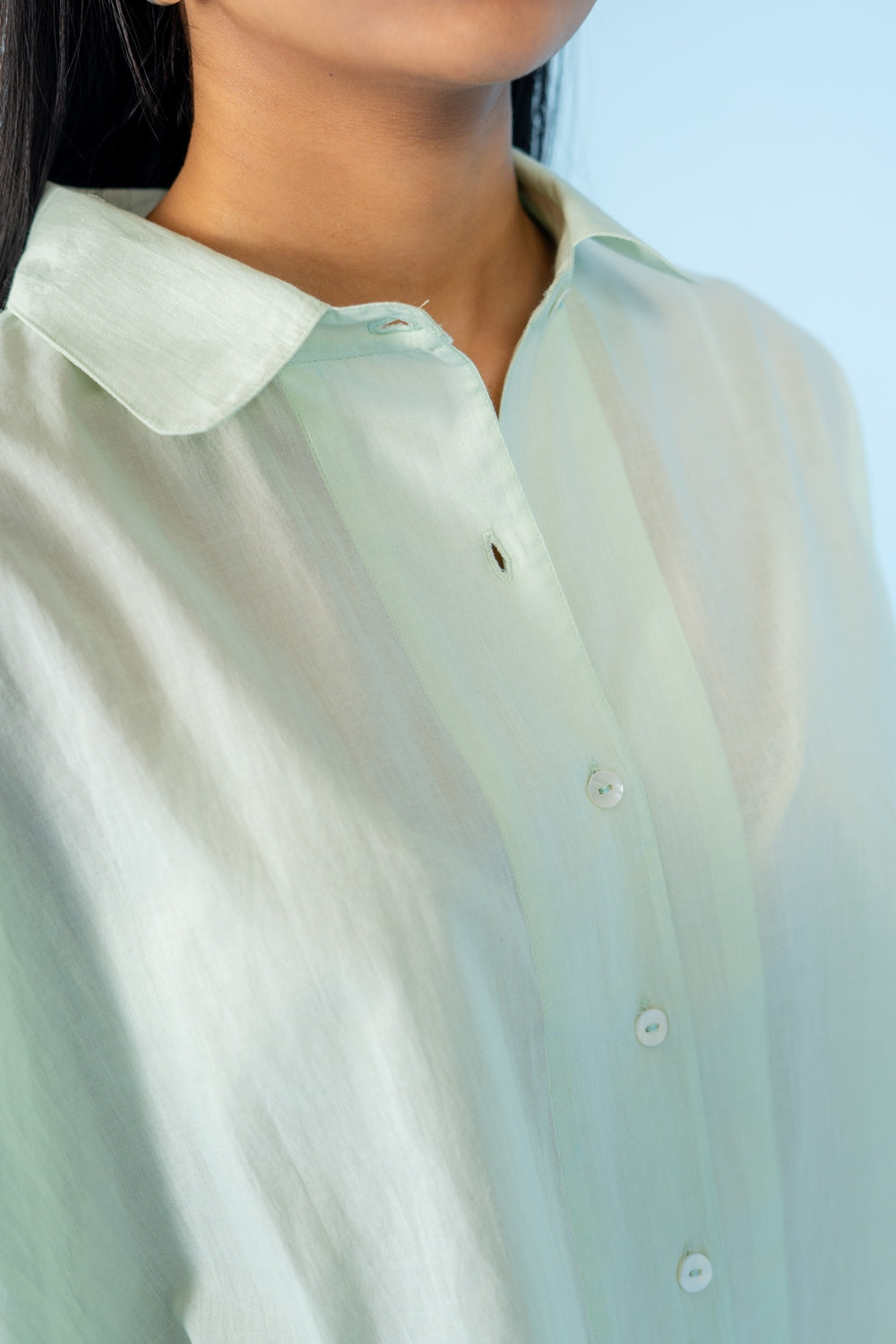MINT GREEN KUNAFA SHIRT