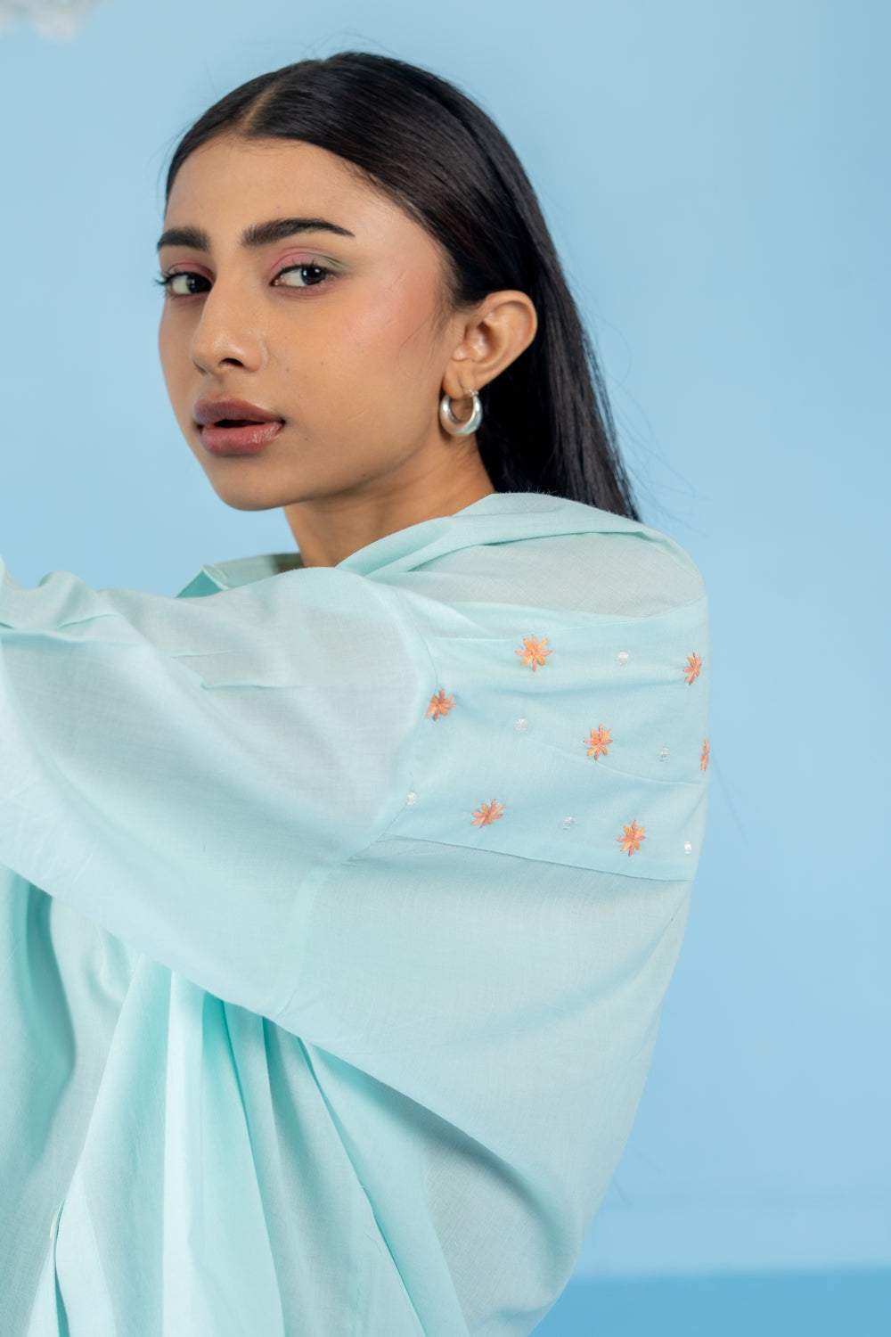 SKY BLUE  BLUEBERRY SHIRT