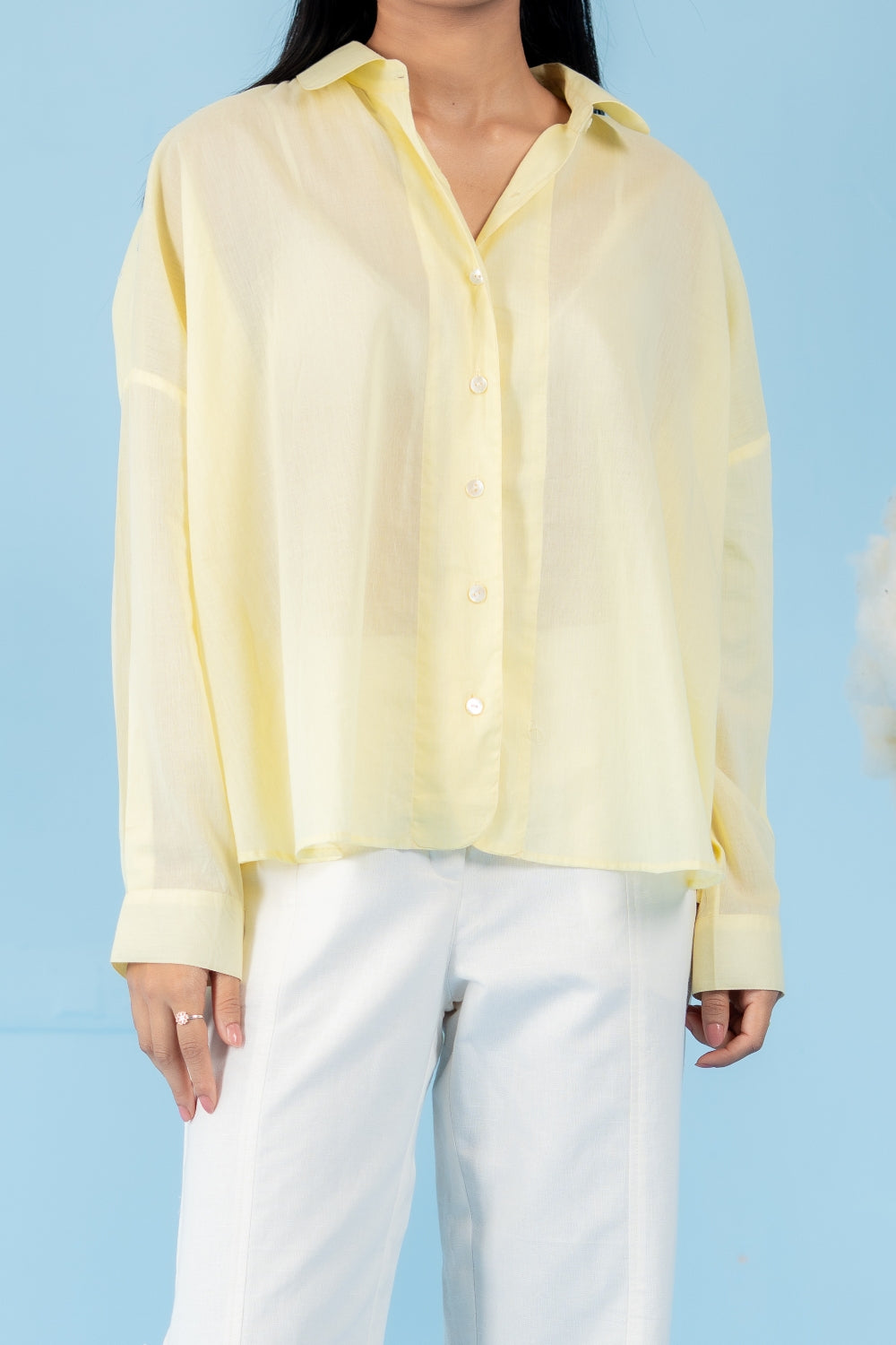 BUTTER YELLOW  PINEAPPLE  SHIRT