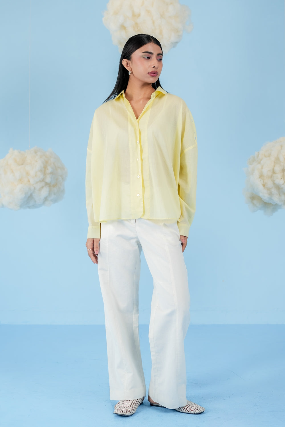 BUTTER YELLOW  PINEAPPLE  SHIRT