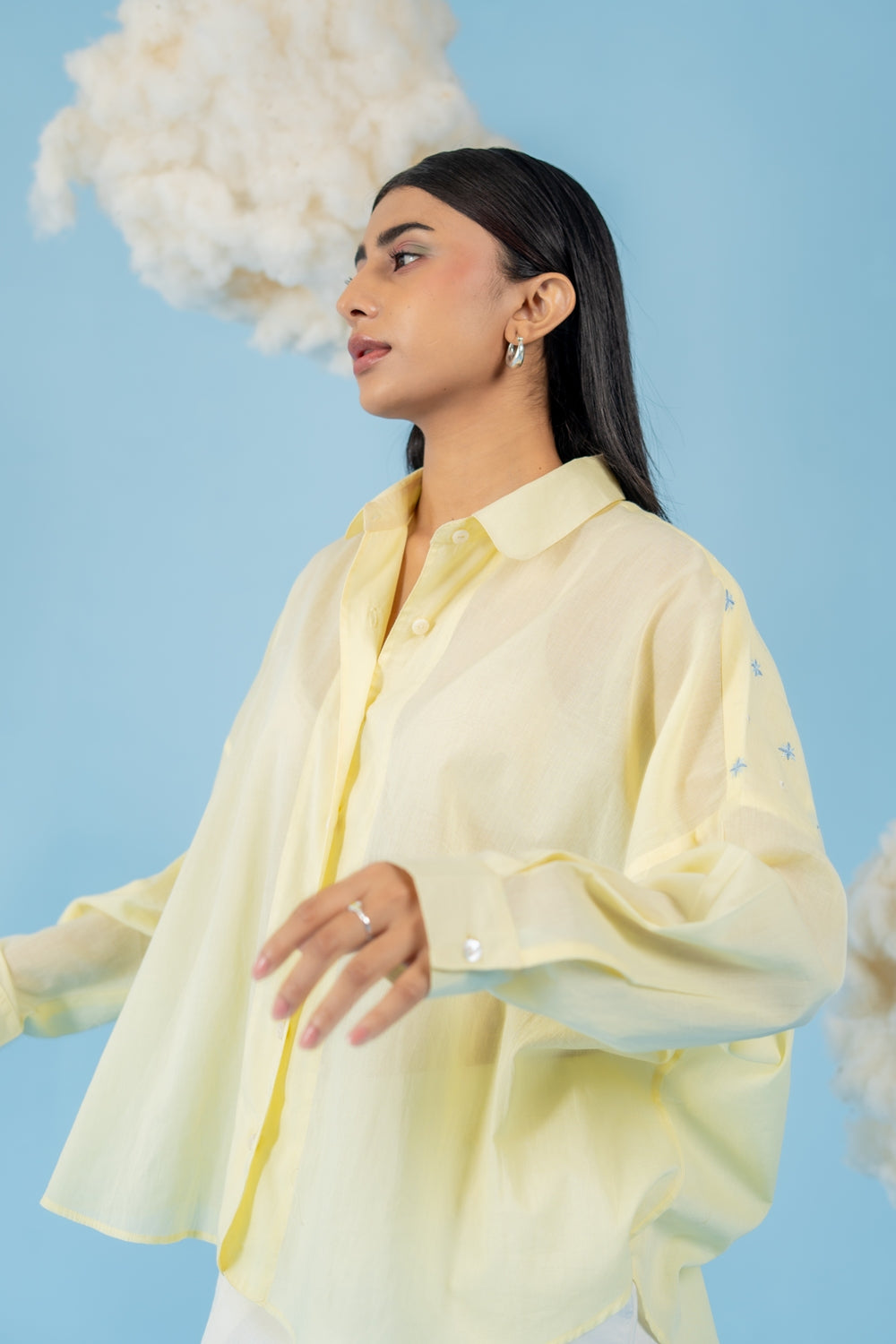 BUTTER YELLOW  PINEAPPLE  SHIRT
