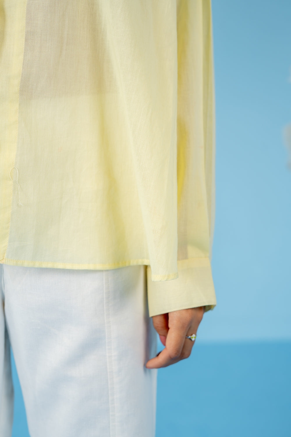 BUTTER YELLOW  PINEAPPLE  SHIRT