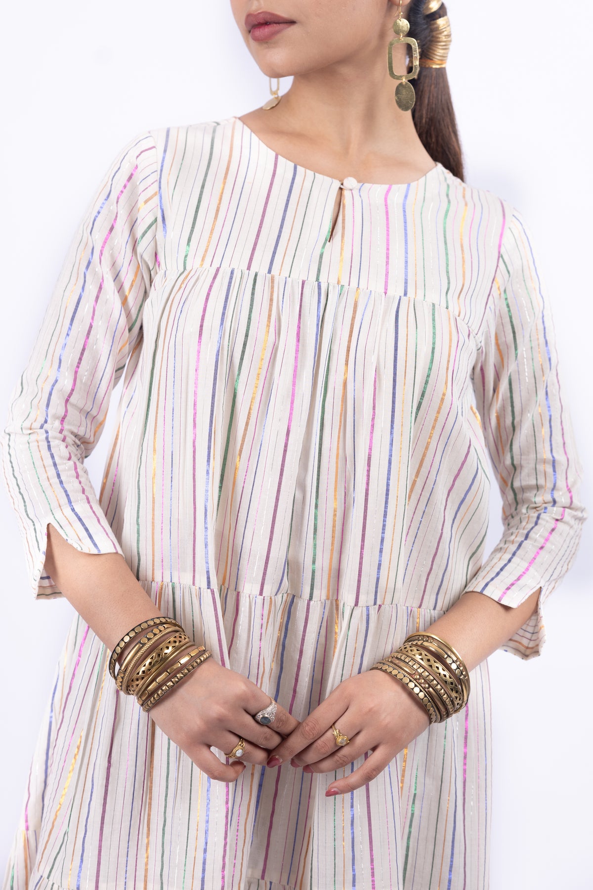 JALSA WHITE CO-ORD SET OF 2