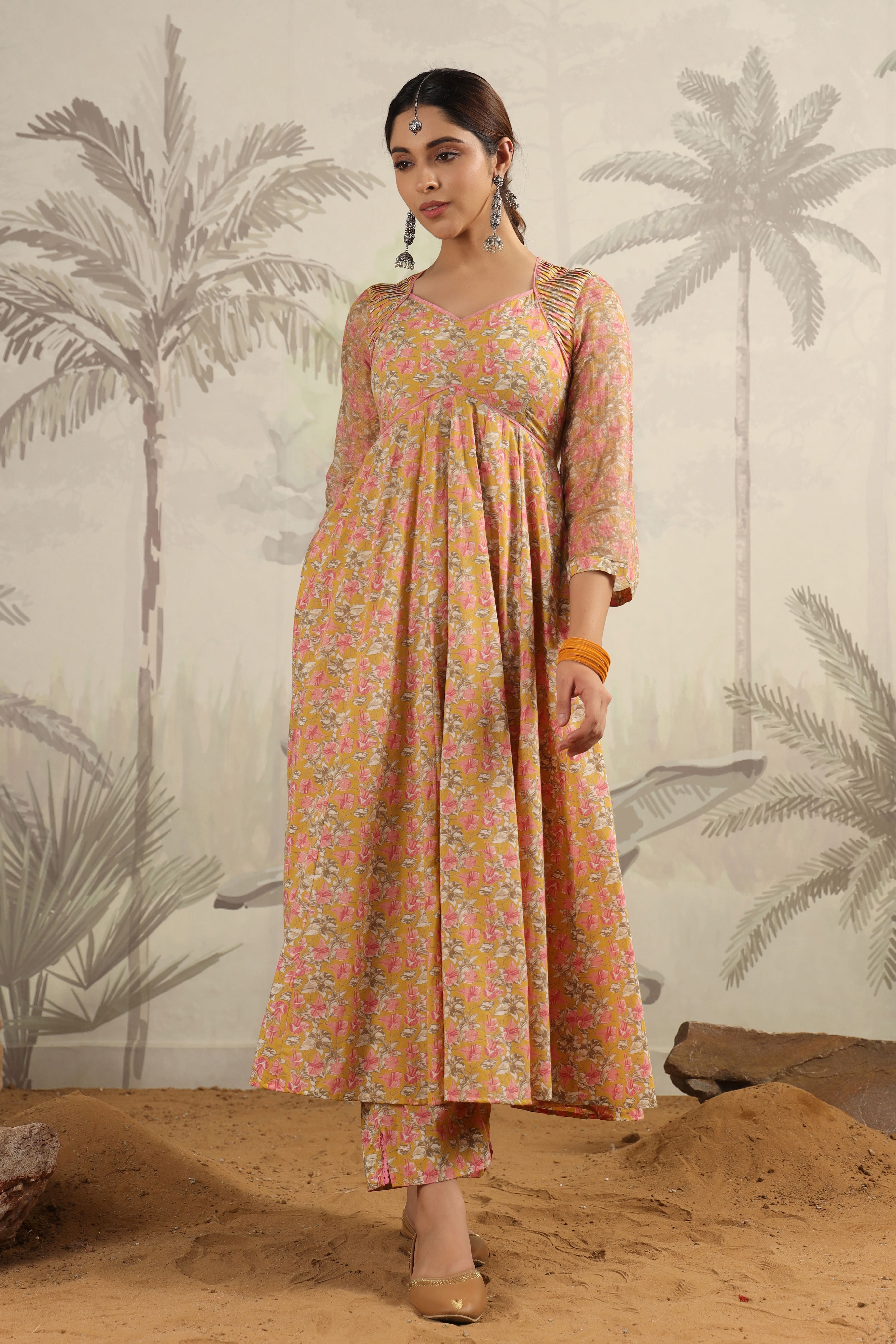 KESARI ANARKALI SET