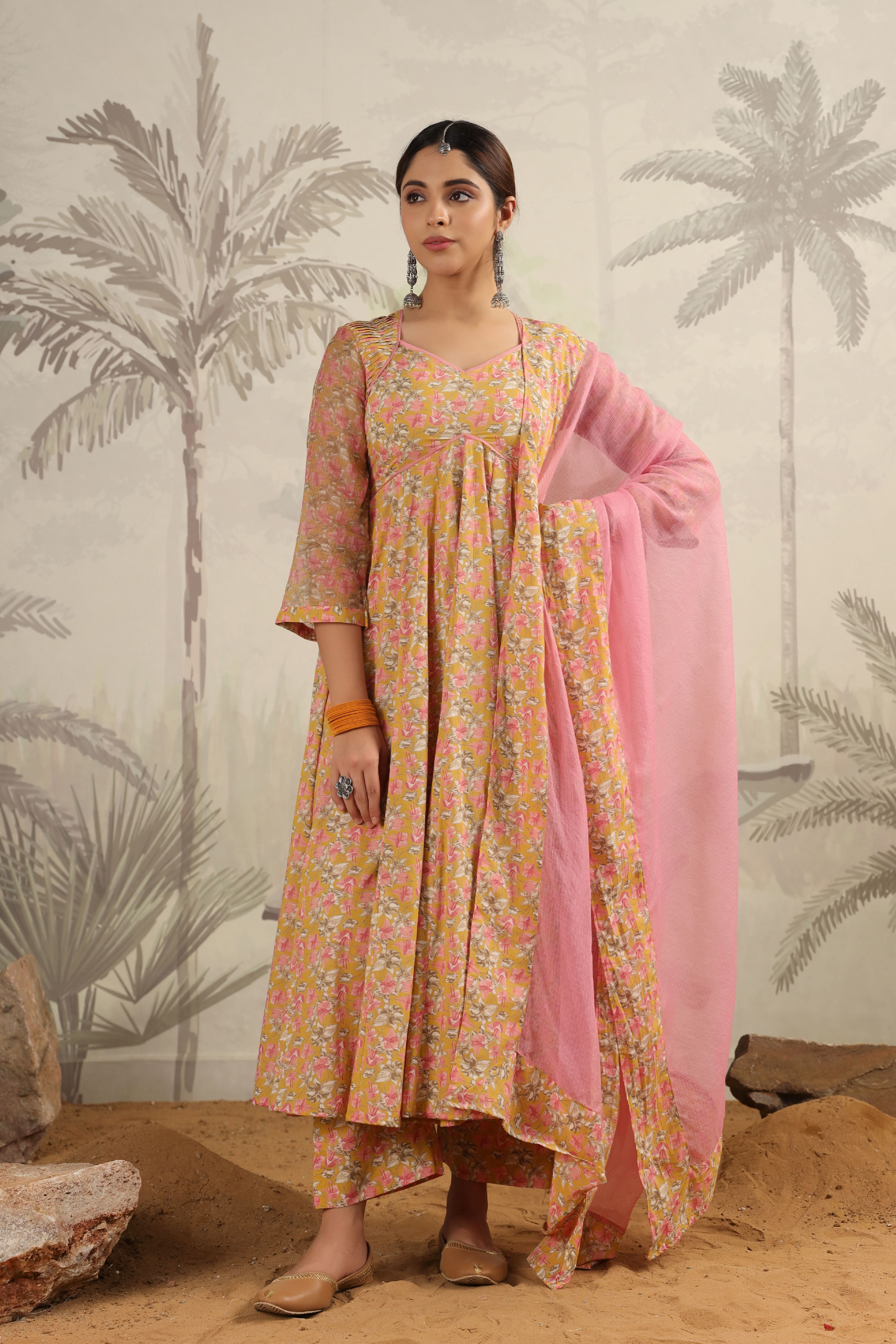 KESARI ANARKALI SET